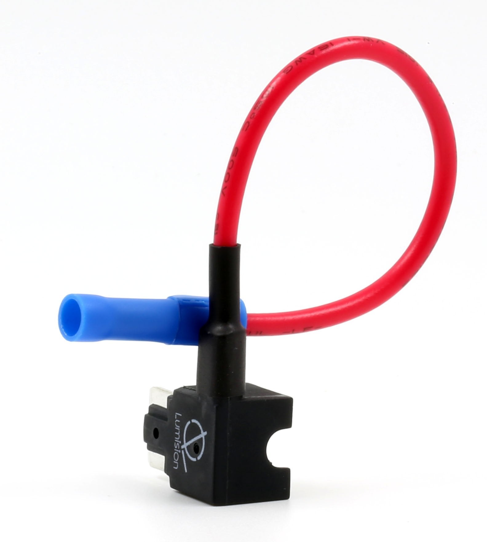 Lumision Add Circuit Blade Style Att Low Profile Mini Fusetap Fuse Tap + Fuse Set 5, 7.5, 10, 15, 20 Amps
