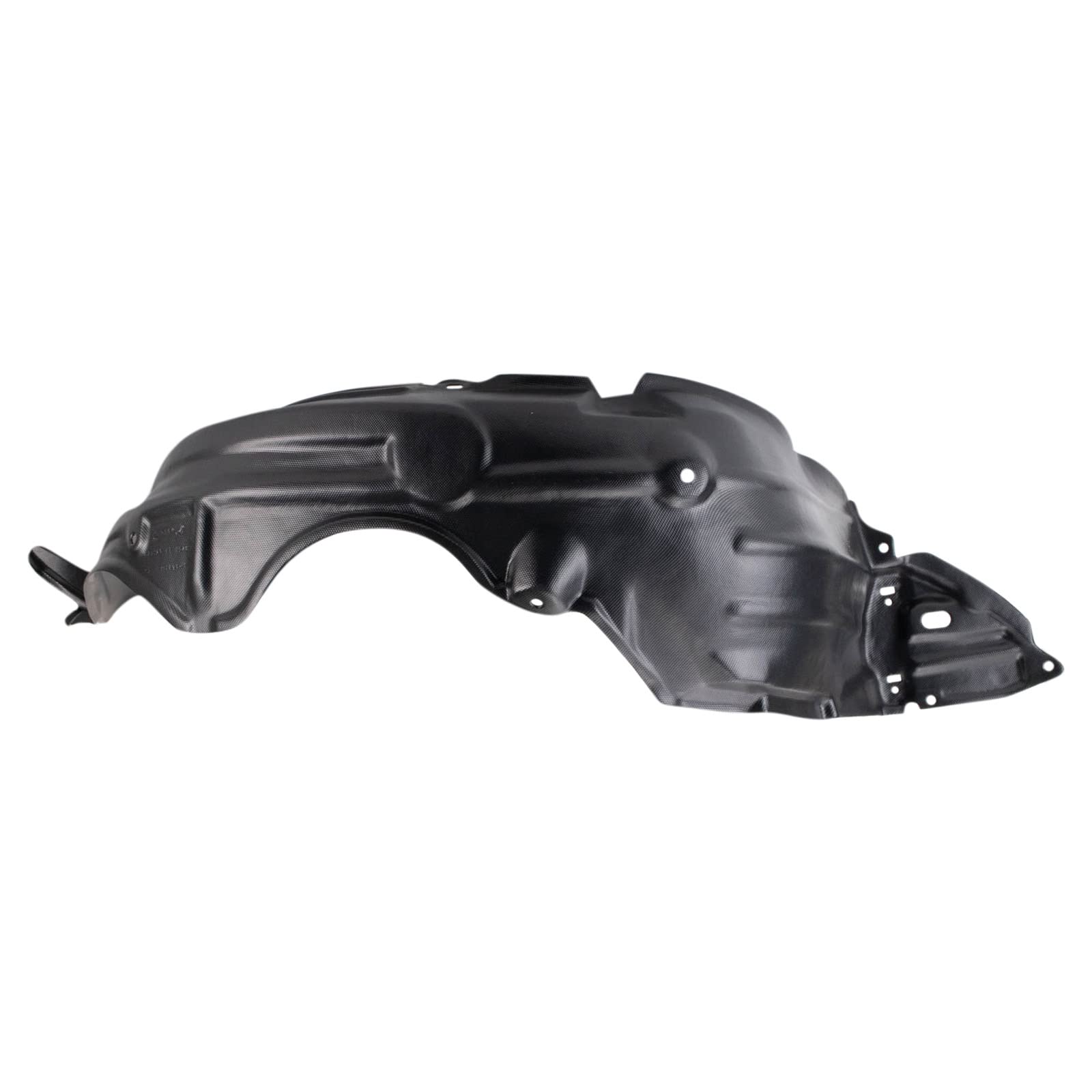 Trq Inner Fender Liner Set Compatible With 2007-2011 Toyota Yaris To1250119 To1251119