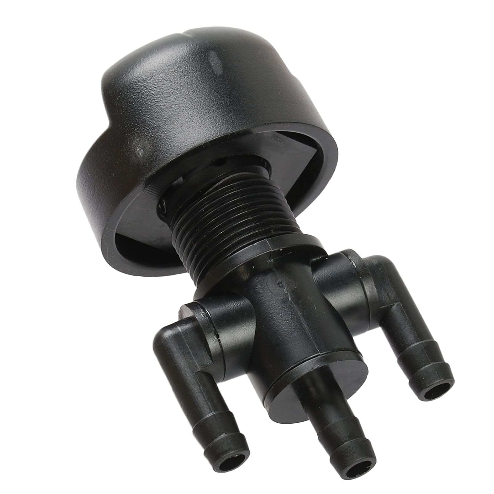 HIFROM 3-Way Petcock Tank Fuel Shut-Off Valve 7052154 with Fuel Line Plastic Knob Compatible with Polaris ATV Polaris ATV Scramb