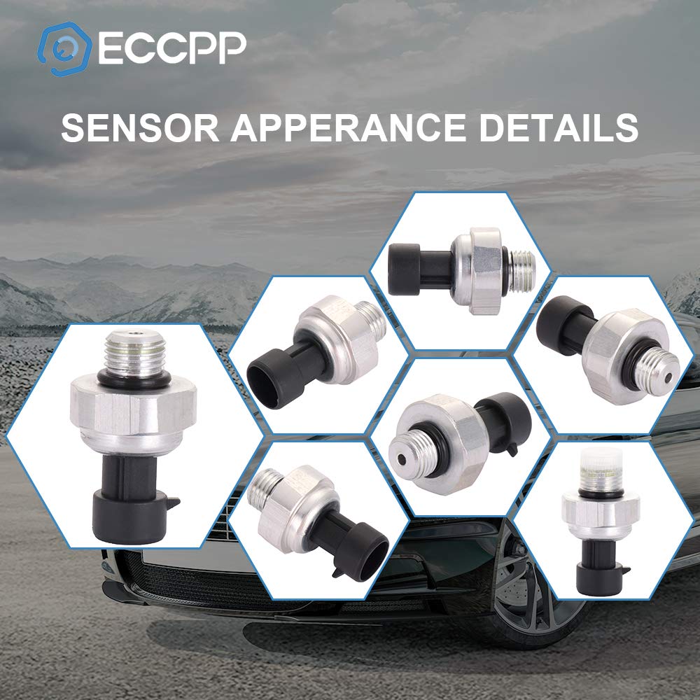 Eccpp Oil Pressure Sensor Switch Connector Sender Fit For Buick Allure Lacrosse Rendezvous/For Cadillac Ats Cts Srx Sts/For Chev
