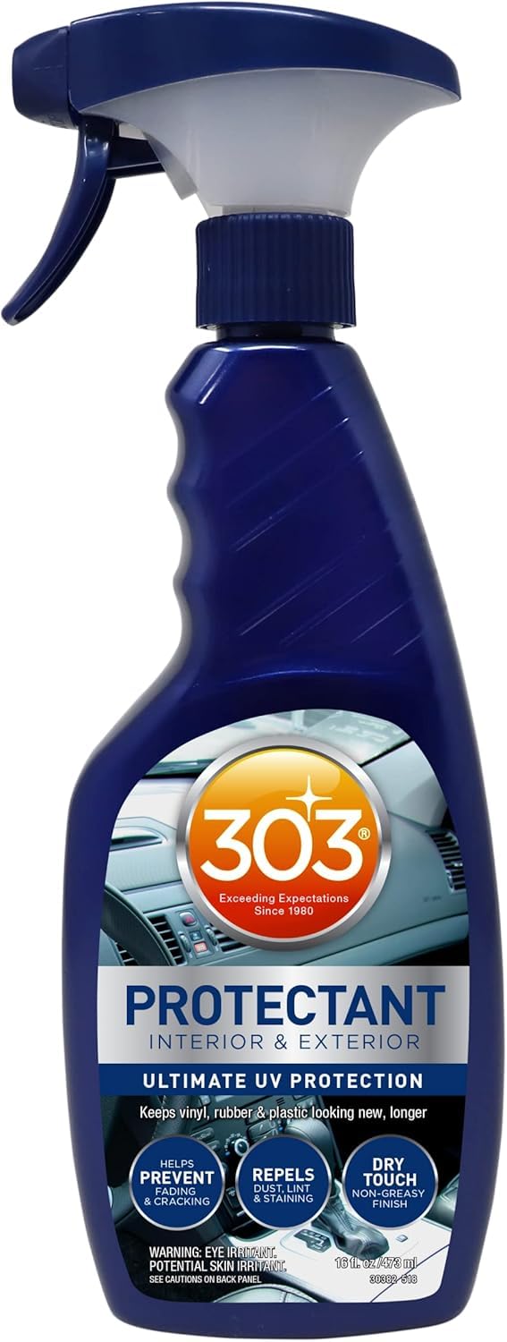 303 Products Automotive Protectant Spray Bundle - 16 Fl Oz (Pack of 2) - Versatile Car Care Solution