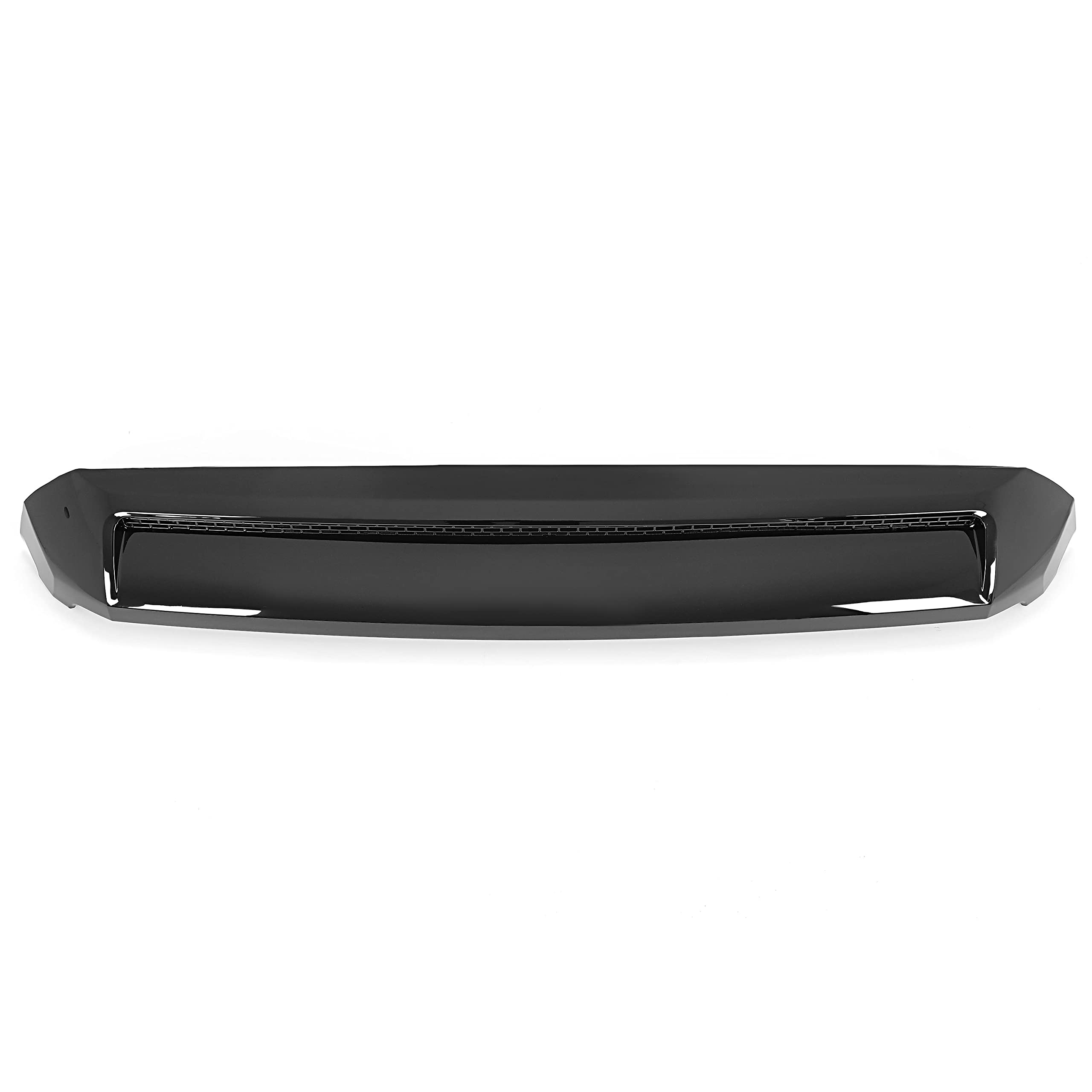 HECASA Hood Bulge Molding for 2014-2021 Toyota Tundra, Silver Color, ABS Material, Model CB-1131