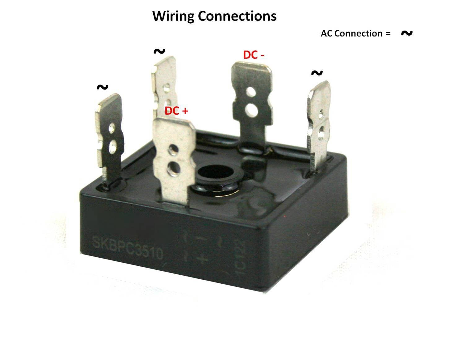 Windynation 35 Amp 3-Phase Bridge Rectifier