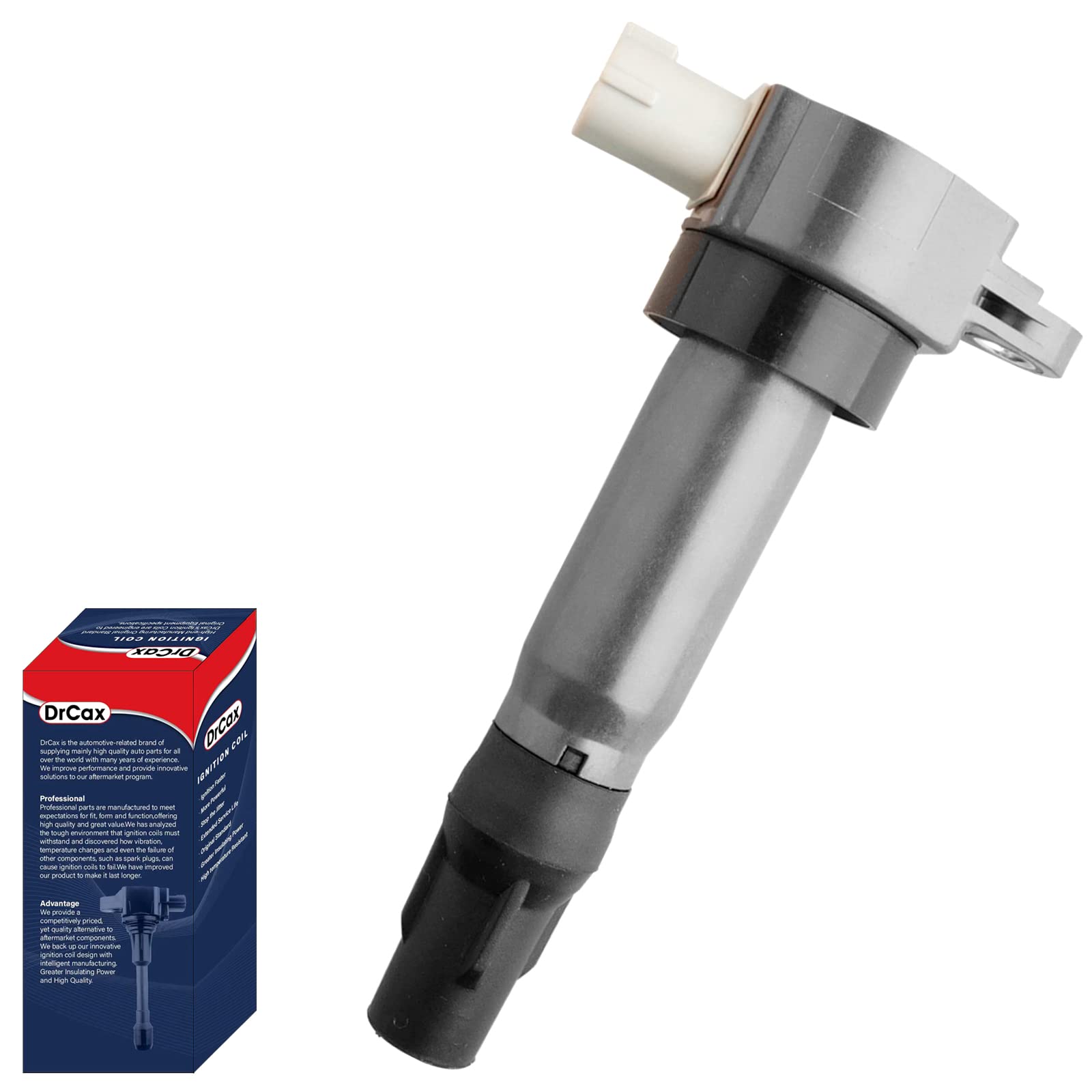Drcax Oem Ignition Coil Uf681 Gn10674 Compatible With Smart Fortwo 2005-2015 Replaces Ica64178, Ica64270-1.0L L3 Electric - 1 Pa