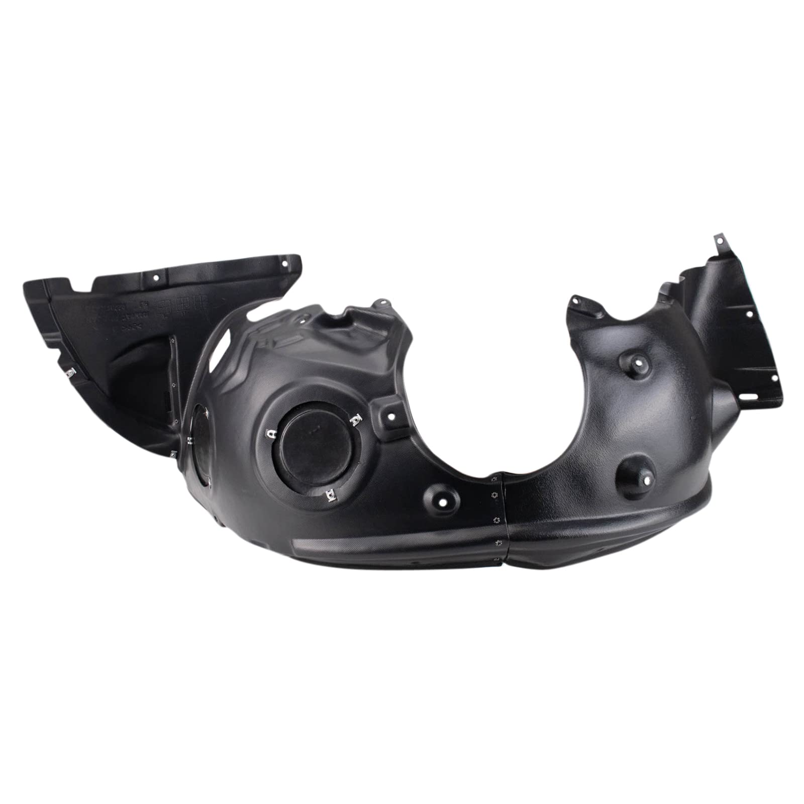Trq Front Inner Fender Liner Set Compatible With 2014-2021 Mini Cooper Mc1248106 Mc1249106