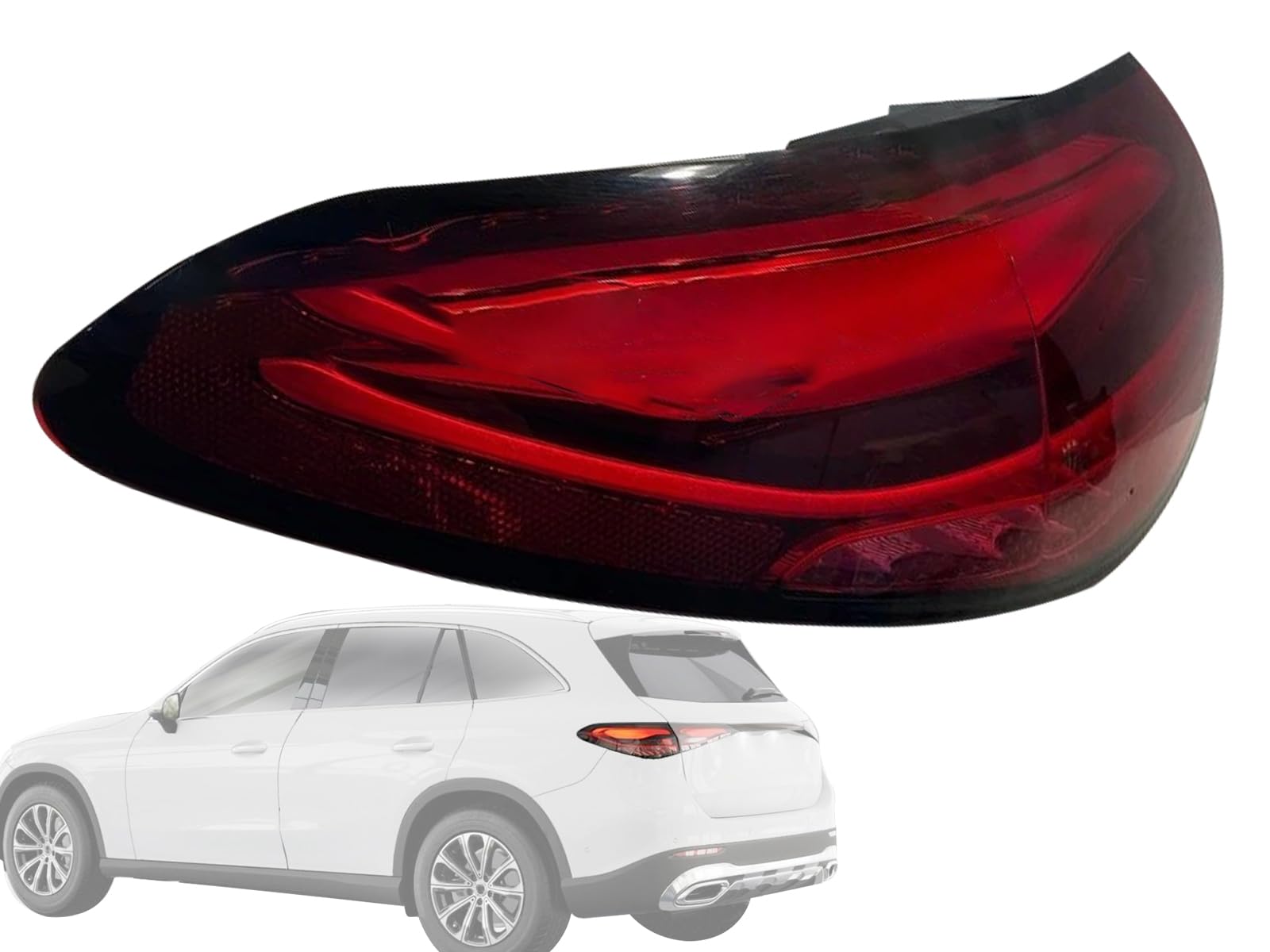 KAP Replacement for Tail Lamps 2023 2024 2025 GLC SUV GLC300 GLC43 AMG All LED Outer Driver Left Side 2549065502 MB2804130