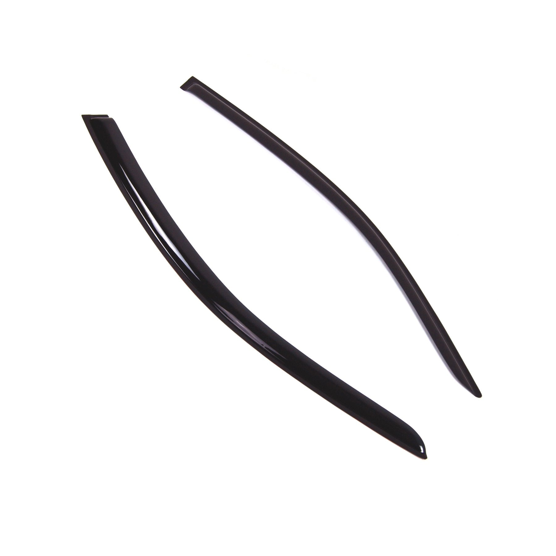 Tuningpros Outside Mount Window Vent Visors Rain Guards Compatible With Honda Accord Coupe 2013-2017 | Side Window Wind Deflecto