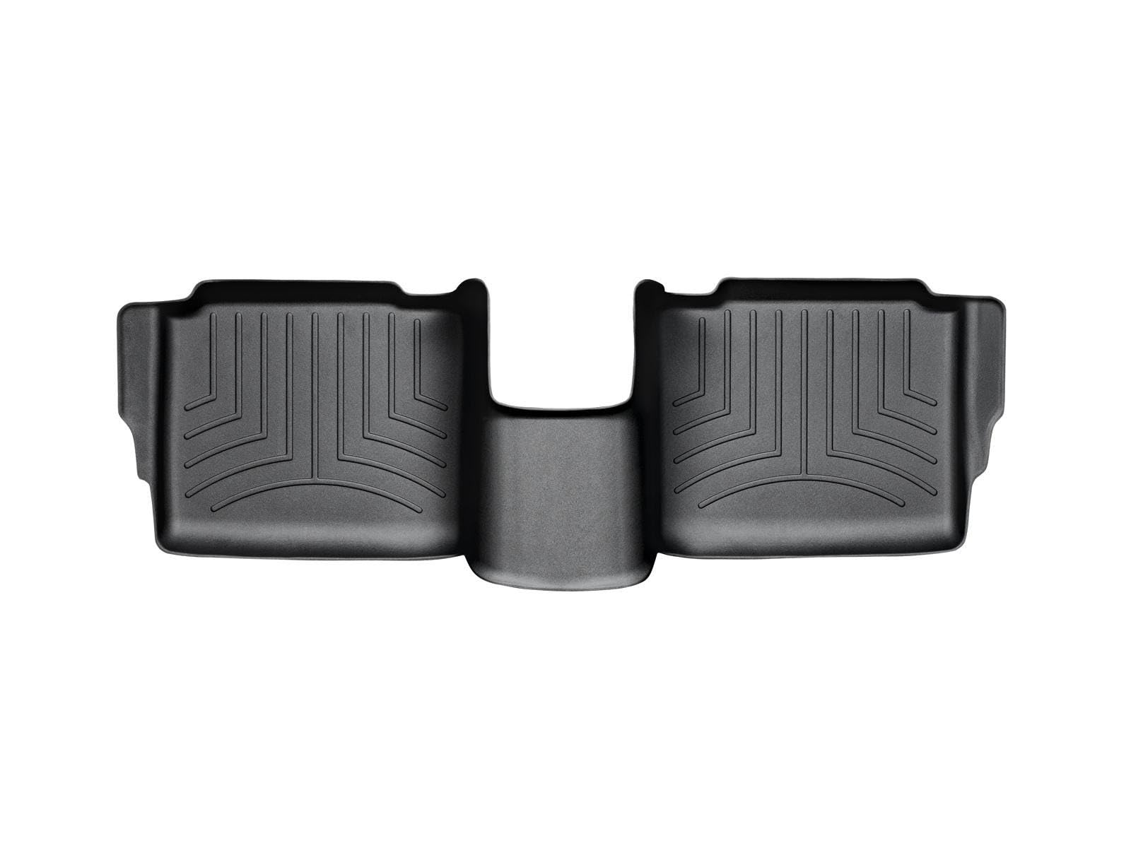 WeatherTech Custom Fit FloorLiners for Ford Taurus - 2nd Row (442702), Black