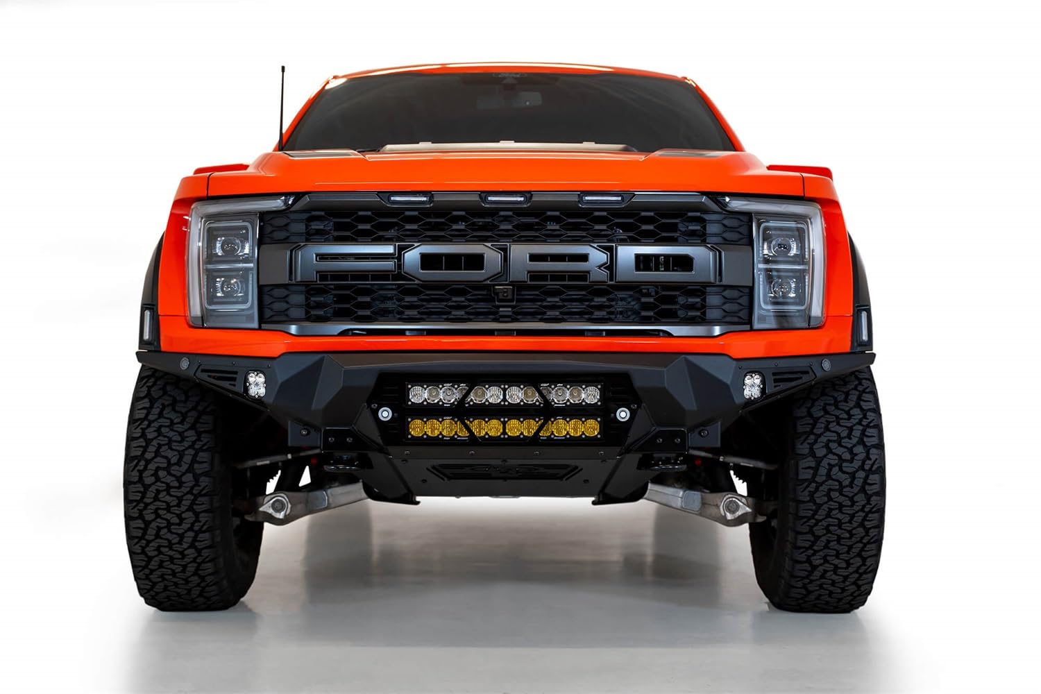 Addictive Desert Designs Raptor Bomber Front Bumper With Light Mounts - F210012140103