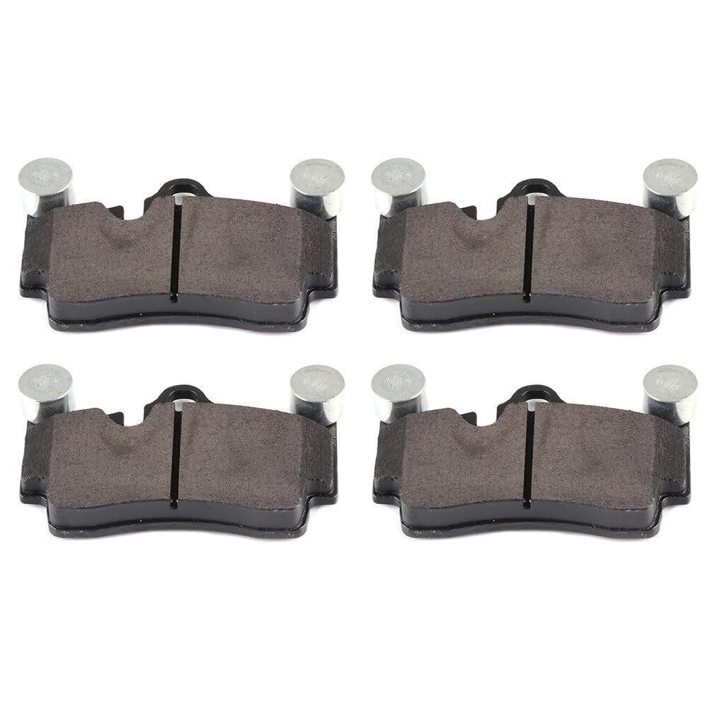 Cciyu D978 Rear Semi-Metallic Disc Brake Pads Kit For Audi Q7 2007-2015,For Porsche Cayenne 2003-2006 2008-2010,For Volkswagen F