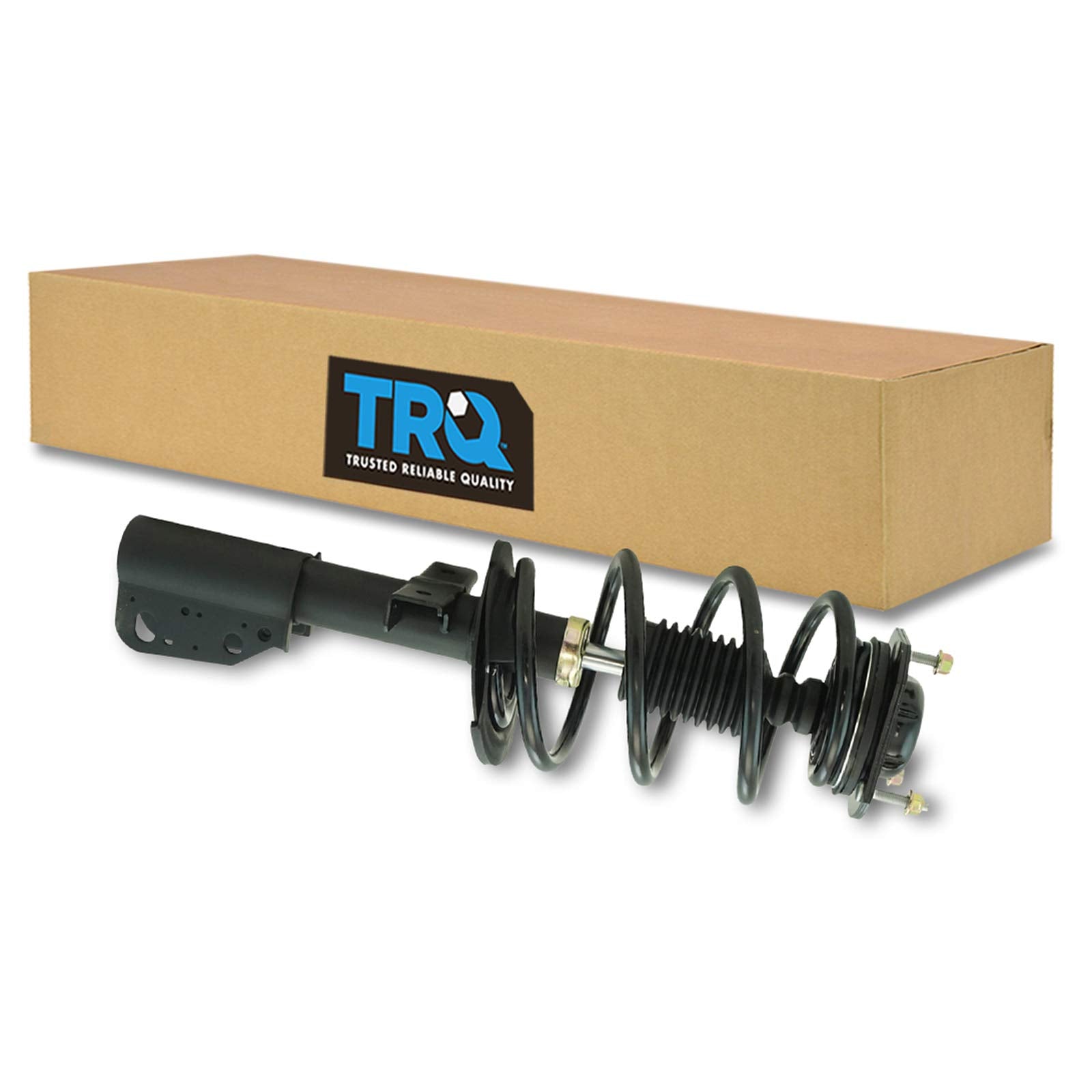 Trq Front Left Right Complete Strut & Coil Spring Assembly Driver Passenger Side Compatible With 2013-2017 Buick Enclave Chevrol