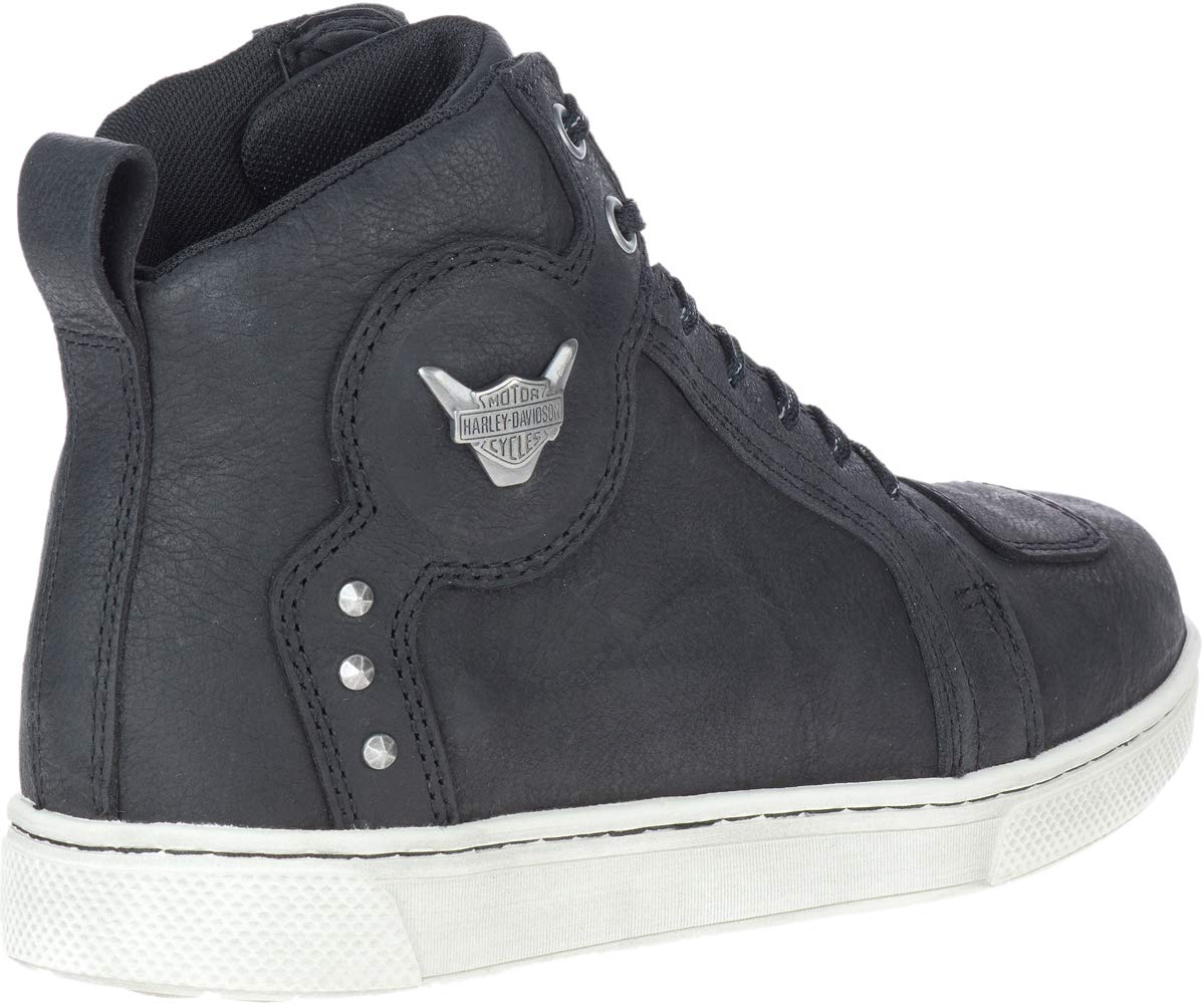 Harley-Davidson Footwear Women's Bateman 4 Metal Motorcycle Boot, Black, 11
