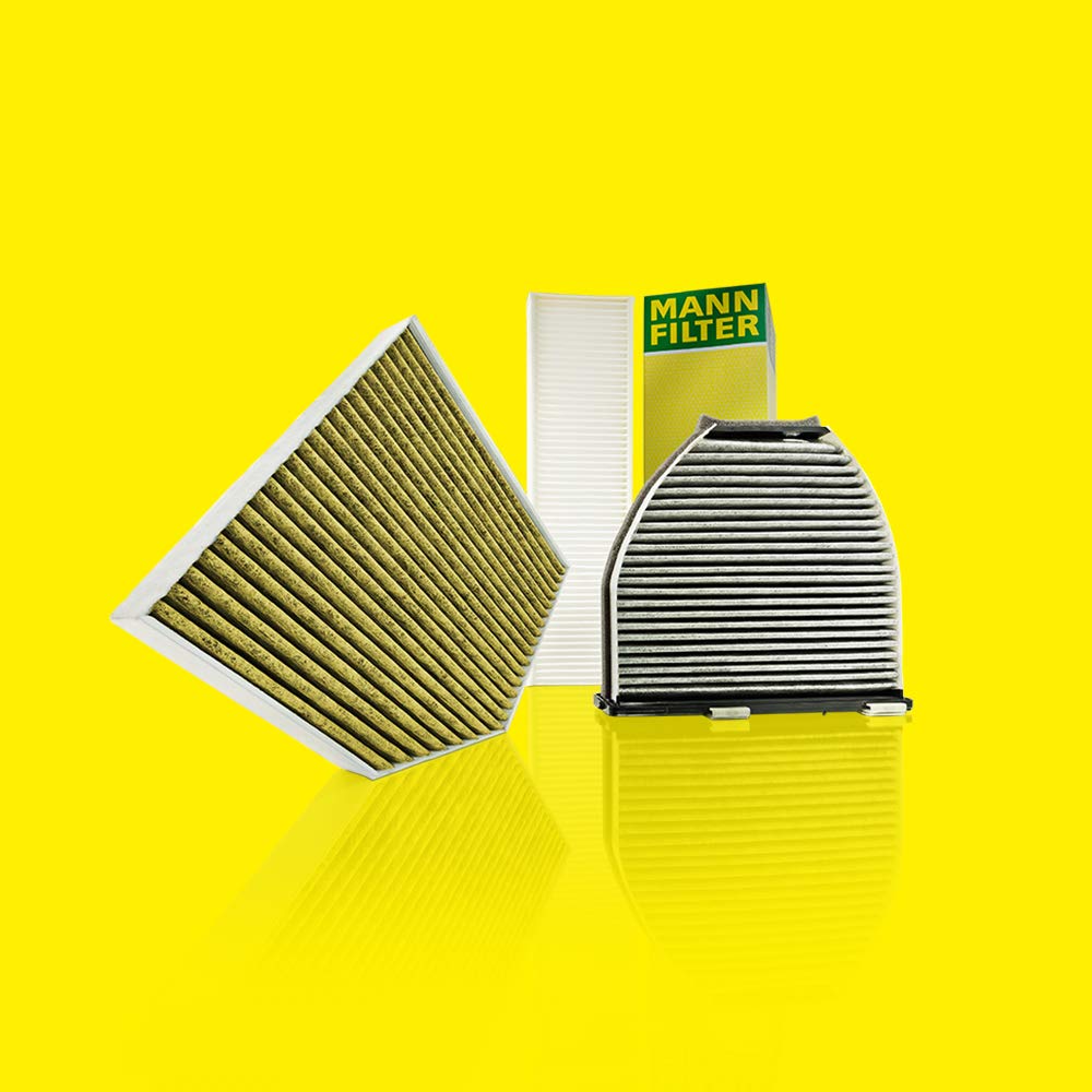 Mann Filter Mann-Filter Cuk 3037 Cabin Filter With Activated Charcoal For Select Audi Models