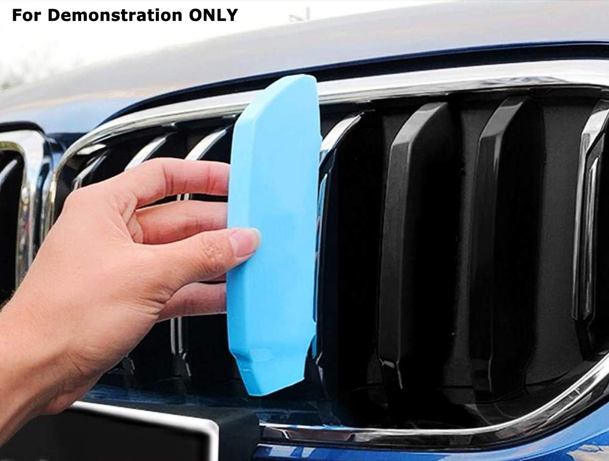Ijdmtoy Exact Fit ///M-Colored Grille Insert Trims Compatible With 2014-2018 Bmw F15 X5 And 2015-2016 Bmw F16 X6 (Does Not Fit 2