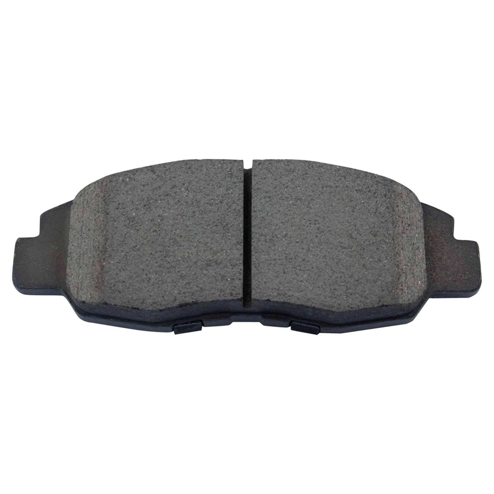 Trq Front And Rear Brake Pad & Rotor Kit Brake Pads Brake Rotor Ceramic Compatible With 1998-1999 Acura Cl 1998-2002 Honda Accor