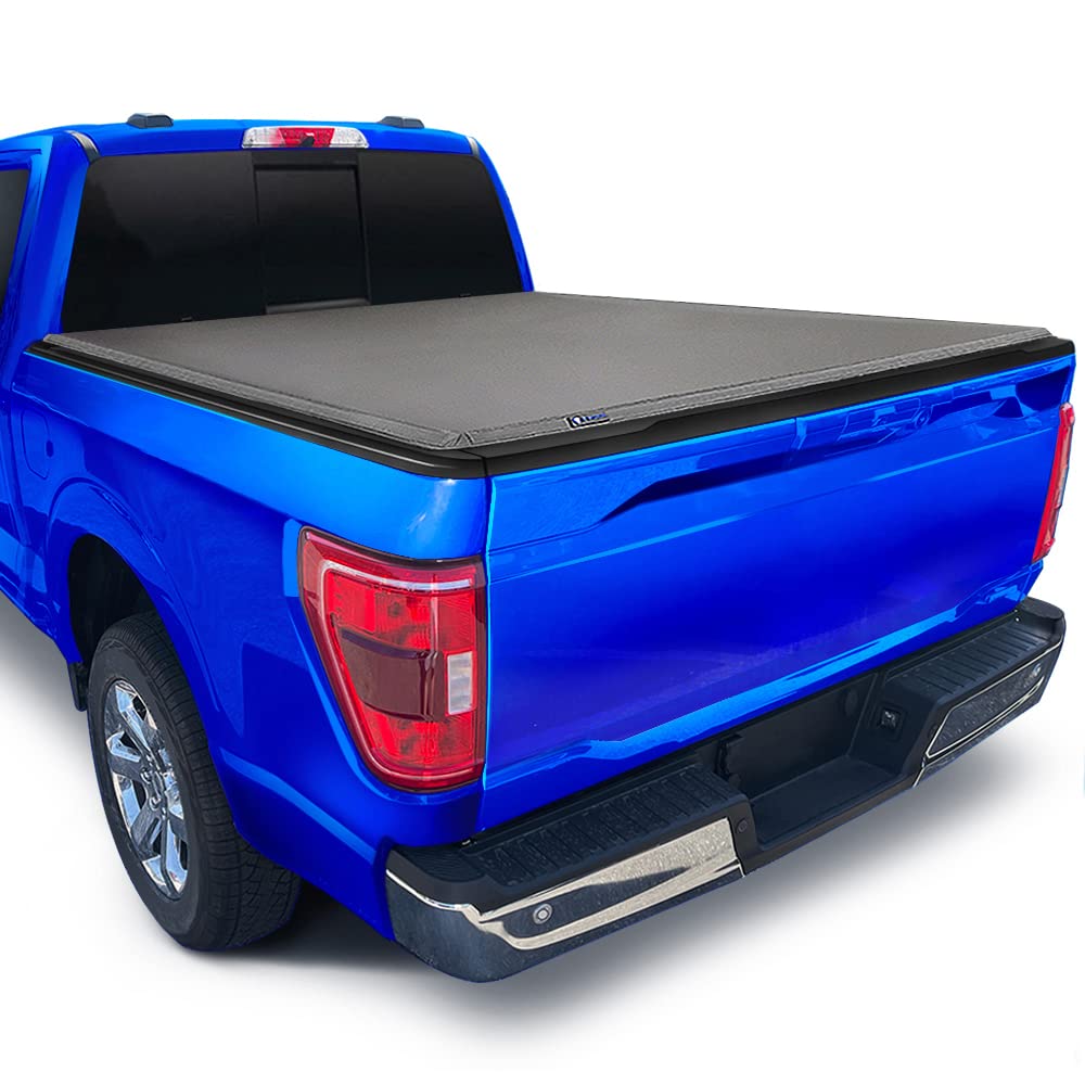 Tyger Auto T3 Soft Tri-Fold Truck Bed Tonneau Cover Compatible With 2009-2014 Ford F-150 | Fleetside 5.5' (67'') Bed | Tg-Bc3F10