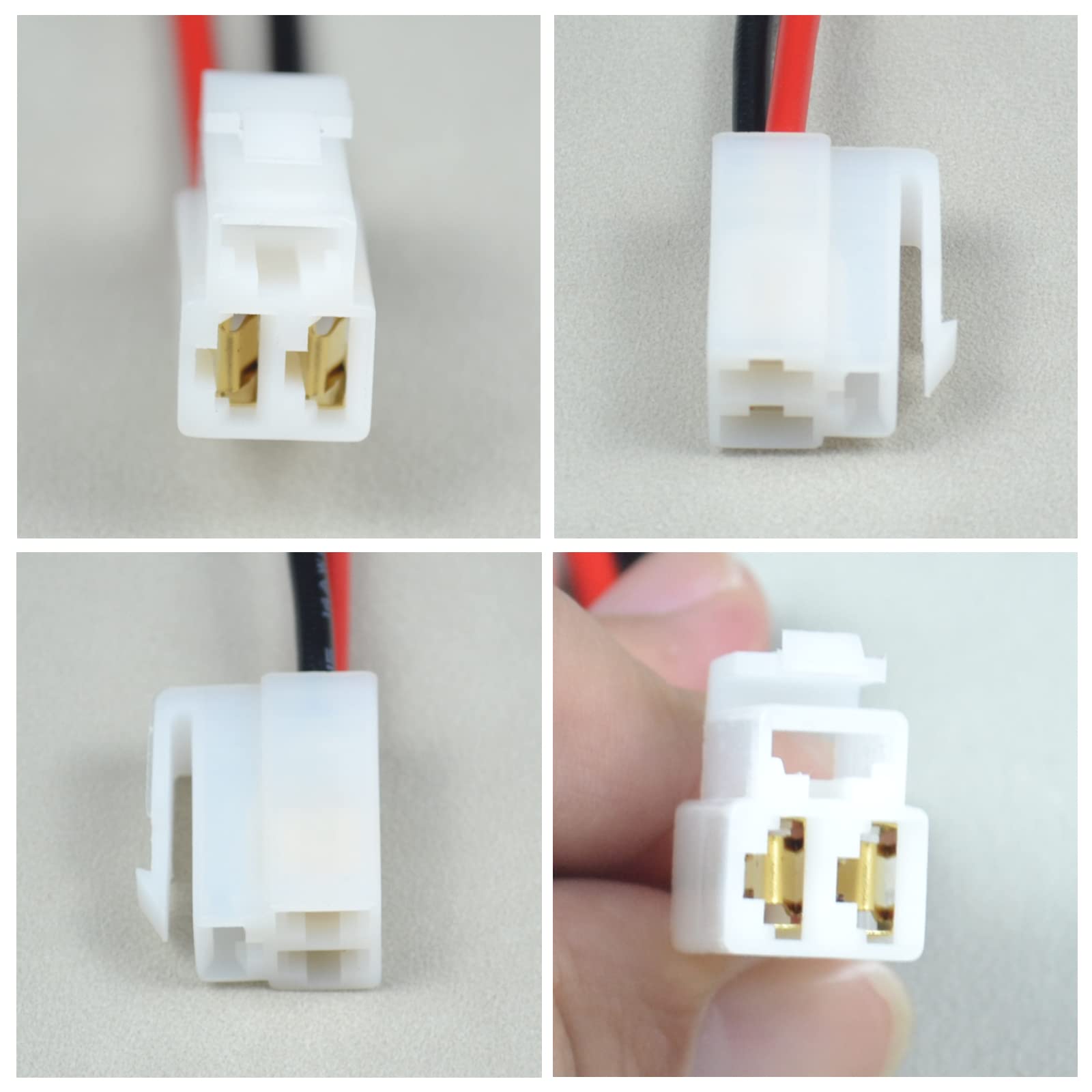 smart repairboy Battery Wire Harness for Razor MX350/MX400 - Copper, 3 Holes Plug, Compatible with Pocket Mod/Pocket Rocket PR200 v27+