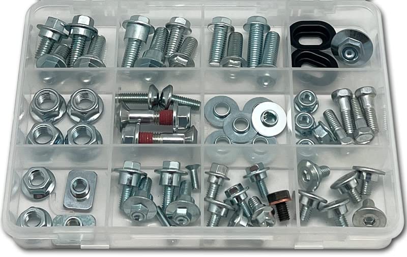 Specbolt CRF Essentials Track & Trail Bolt Kit Fits: All Honda CRF150R CRF250R CRF450R Kick Start Seat Subframe Fenders Brake Ro