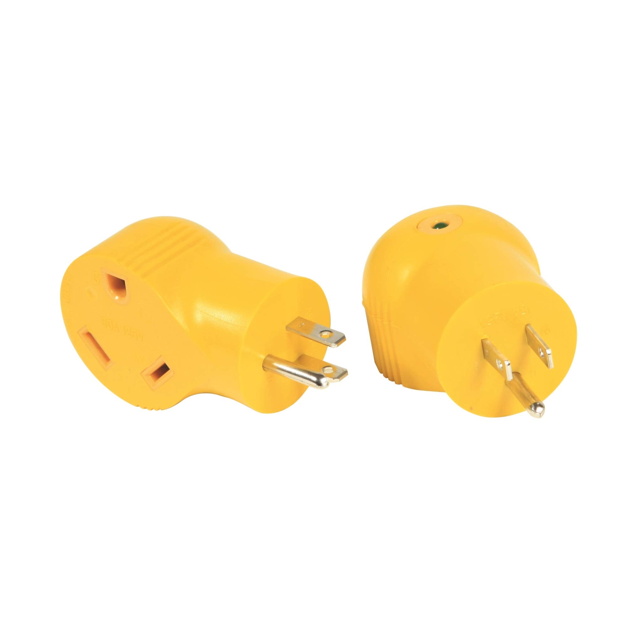 Camco Power Grip Rv Electrical Adapter 15-30 Amp 1 Pk