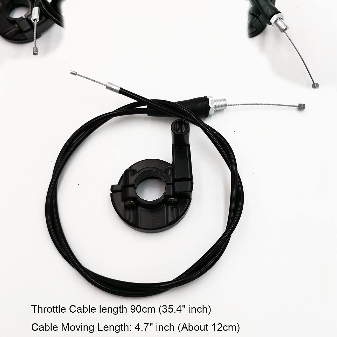 7/8'' (22Mm) Throttle Handle Grips Cable For Atv Quad Pit Bike Dirt Bike Baja Mini Bike Mb165 Mb200 90Cc 125Cc 150Cc 200Cc Colem