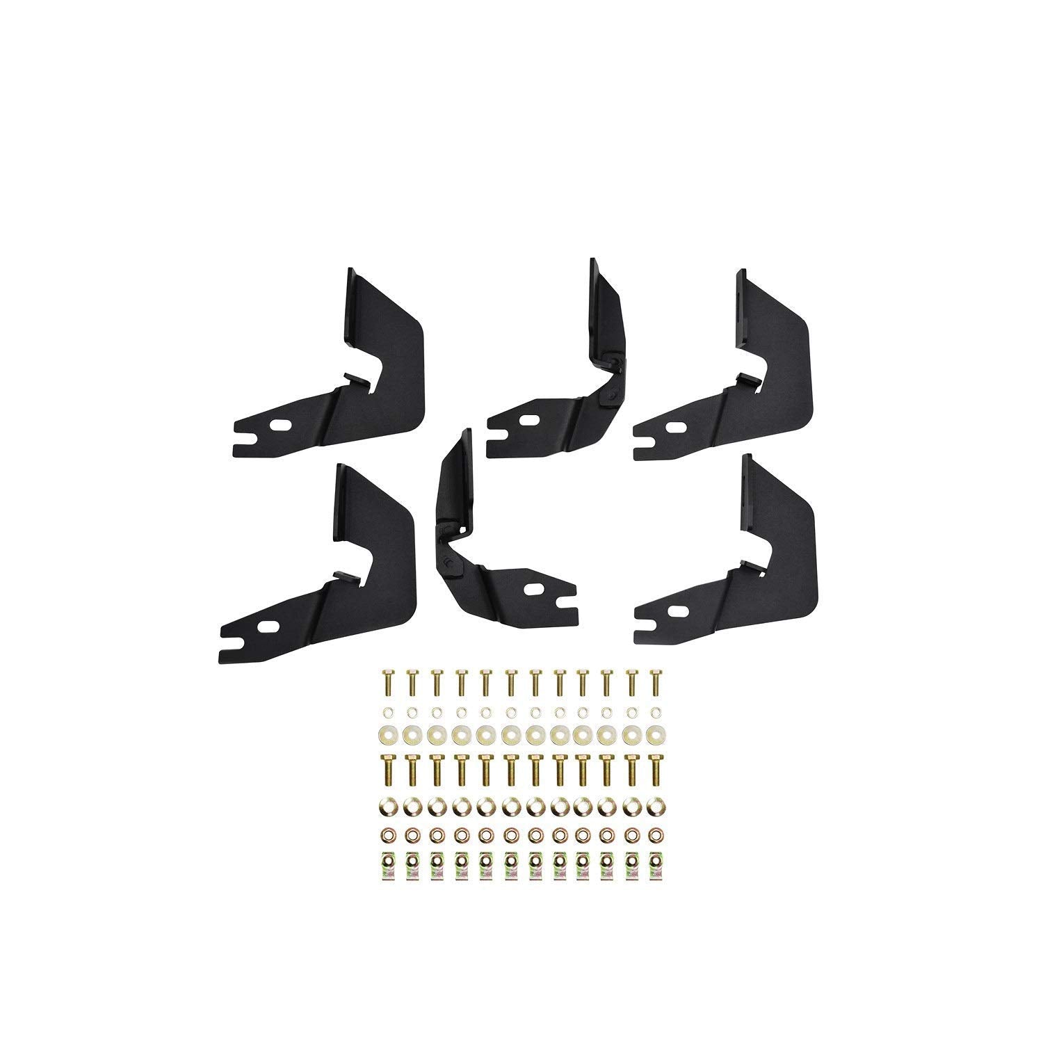 Westin Textured Black Outlaw Nerf Step Bars Silverado/Sierra 1500 Crew Cab 2014-2018; 2500/3500 Crew Cab 2015-2019