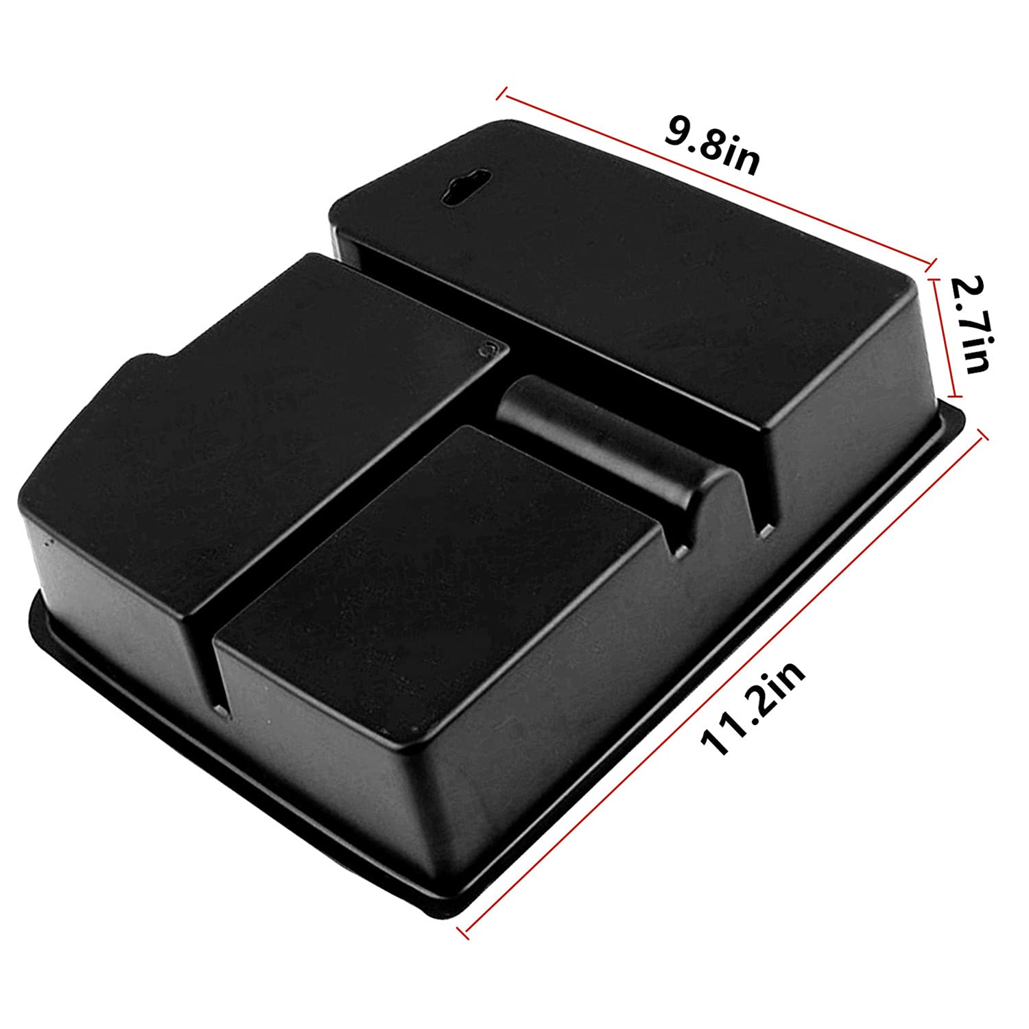 EVTIME fit for Center Console Organizer Tray 2007-2014 GMC Sierra Chevy Silverado Tahoe Yukon Suburban - GM Vehicles Accessories