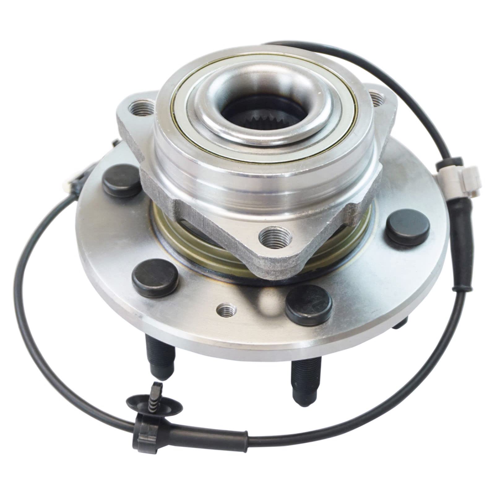 Trq Front Wheel Bearing & Hub Assembly With Abs Sensor Compatible With 2015-2020 Cadillac Escalade Escalade Esv 2013-2019 Xts 20