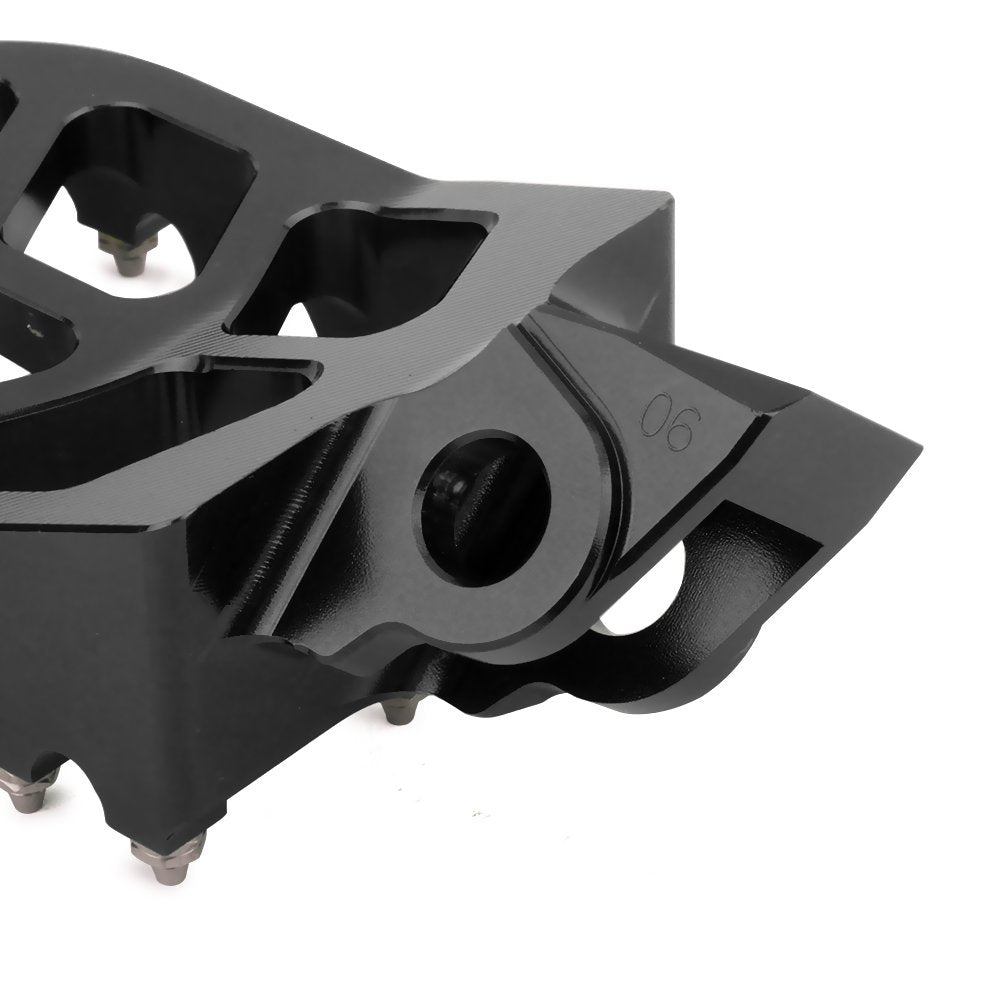 Jfg Racing Motorcycle Foot Pegs Rest Pedal Footpeg For Klx140/140L 2008-2024, Kx65 2000-2024, Kx85 2001-2024, Kx100 1998-2021 Di