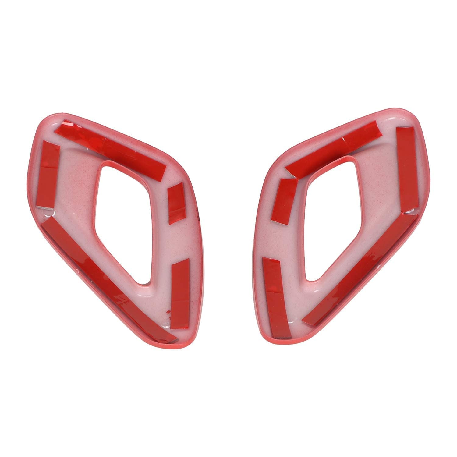 Voodonala For Challenger 2015-2023 Car Door Inner Door Handle Cover Trim Accessories For Dodge Challenger 2015-2023 (Red,Abs,2Pc
