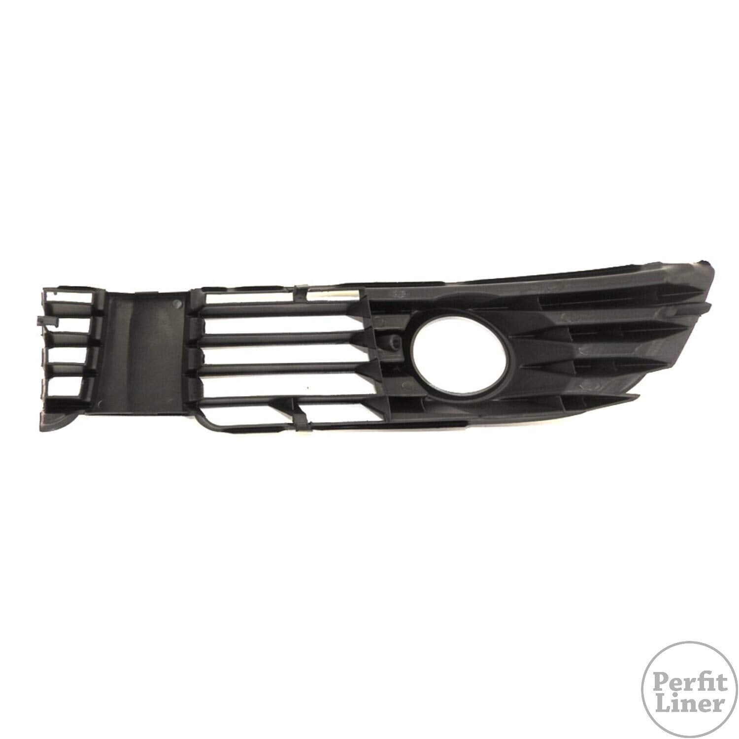 Perfit Liner New Replacement Parts Front Right Passenger Side Fog Lamp Cover Black Insert Compatible With 01-05 Volkswagen Passat Vw1039105 3B0853666Lb41