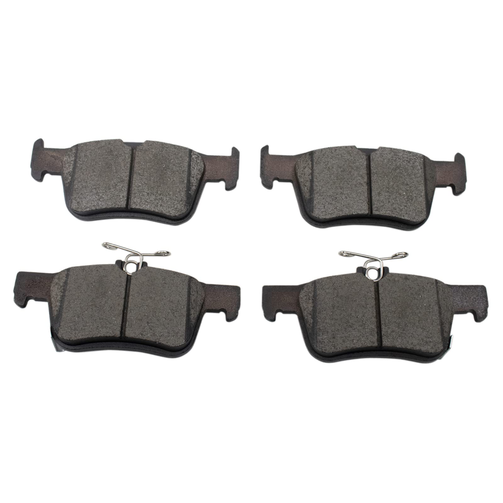Trq Rear Brake Pad & Rotor Kit Brake Pads Brake Rotor Ceramic Solid Compatible With 2020-2021 Honda Civic 2019-2021 Insight