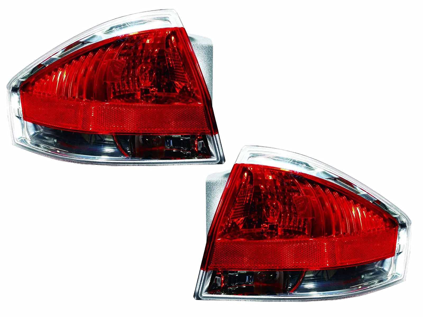 Auto Parts Avenue APA Replacement Tail Light Lamp for 2009 2010 2011 FOCUS Sedan with Bulb Driver and Passenger PAIR Set 9S4Z134