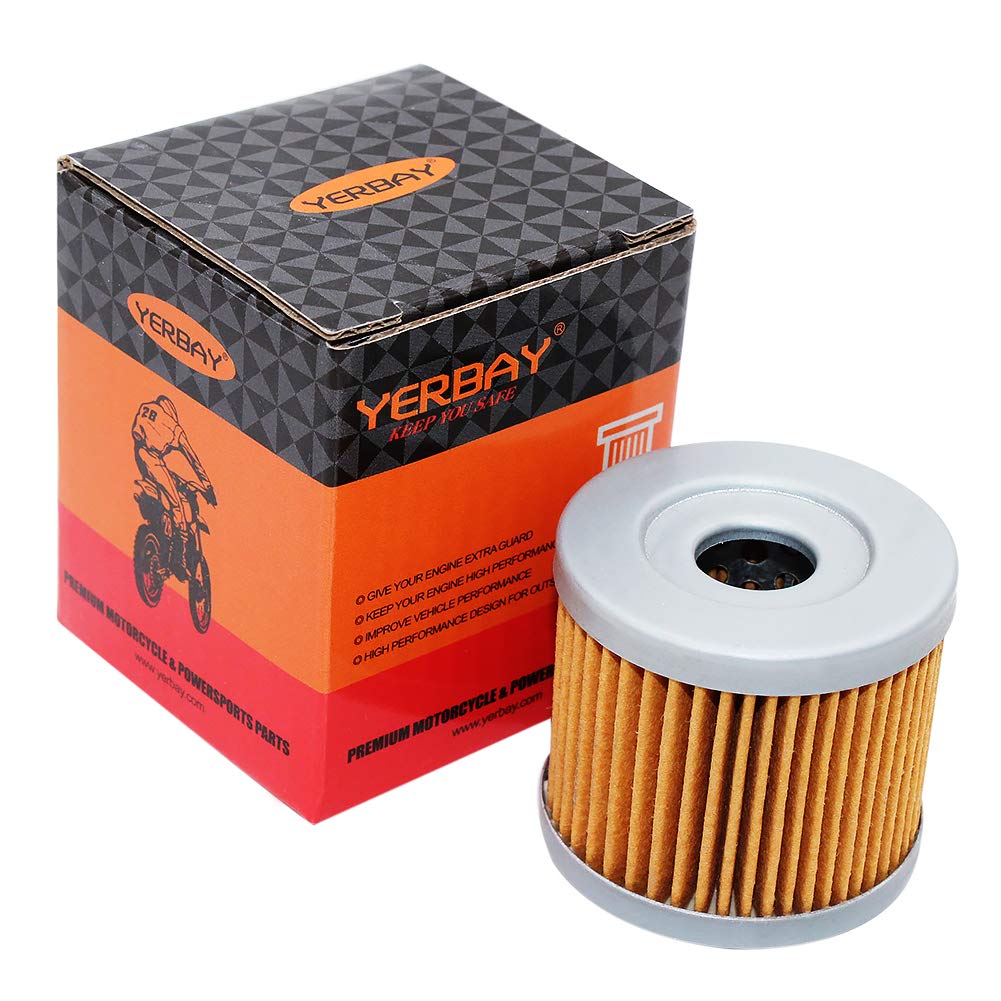 4 Pack Yerbay Motorcycle Oil Filter For Suzuki Gn125 E Gn125E 1982-2000