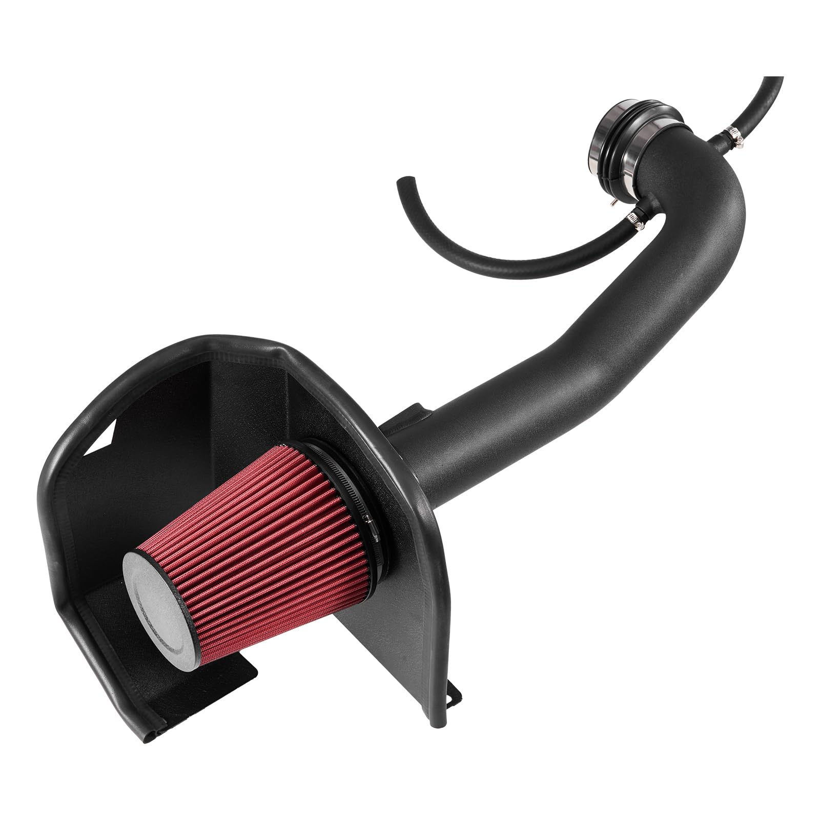 VEVOR Cold Air Intake, 3.5 Inch Cold Air Intake System + Heat Shield Compatible with 2014-2018 Chevy Silverado/GMC Sierra, 2015-