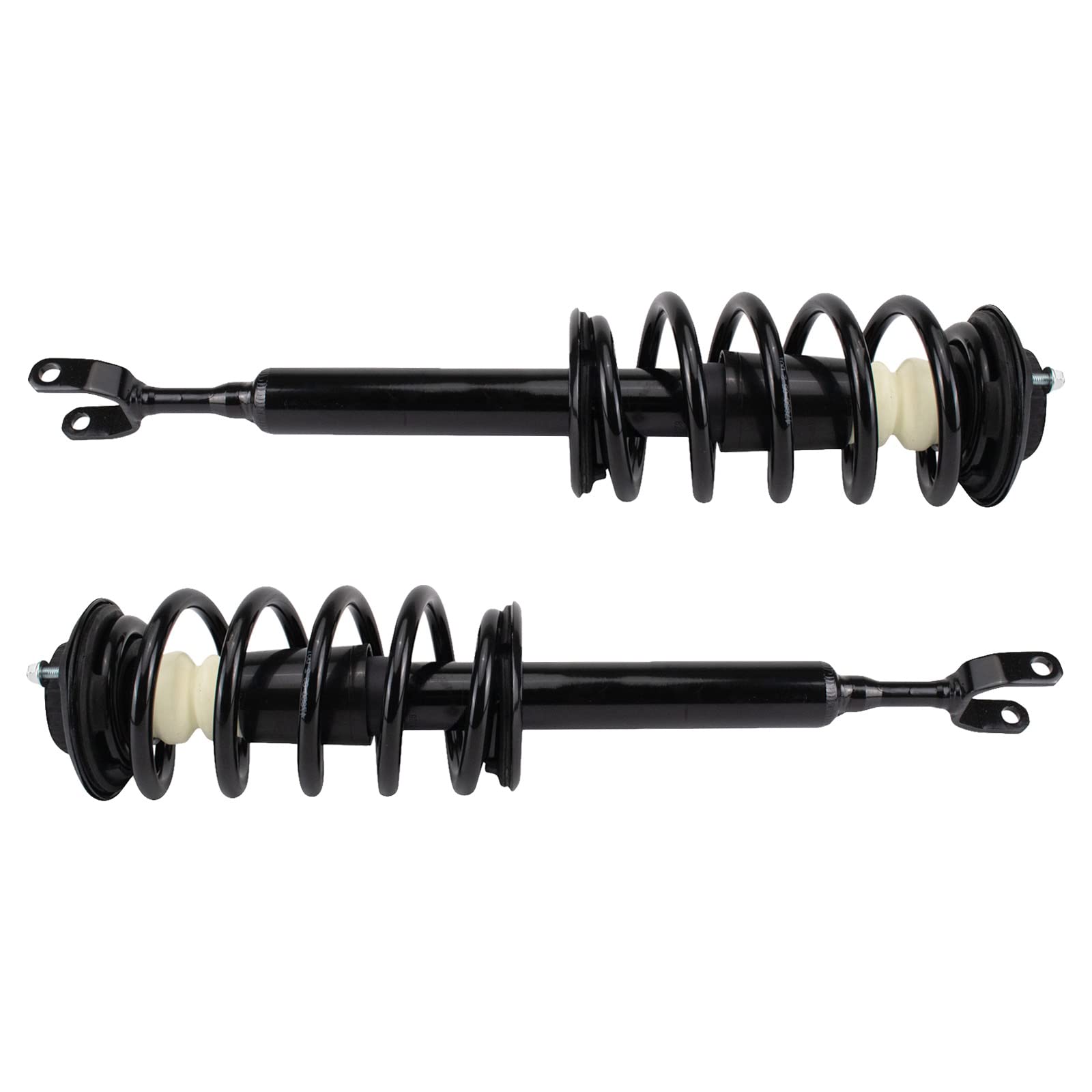 Trq Front Strut & Coil Spring Assembly Set Driver & Passenger Sides Compatible With 00-04 Audi A6 A6 Quattro 01-05 Volkswagen Pa