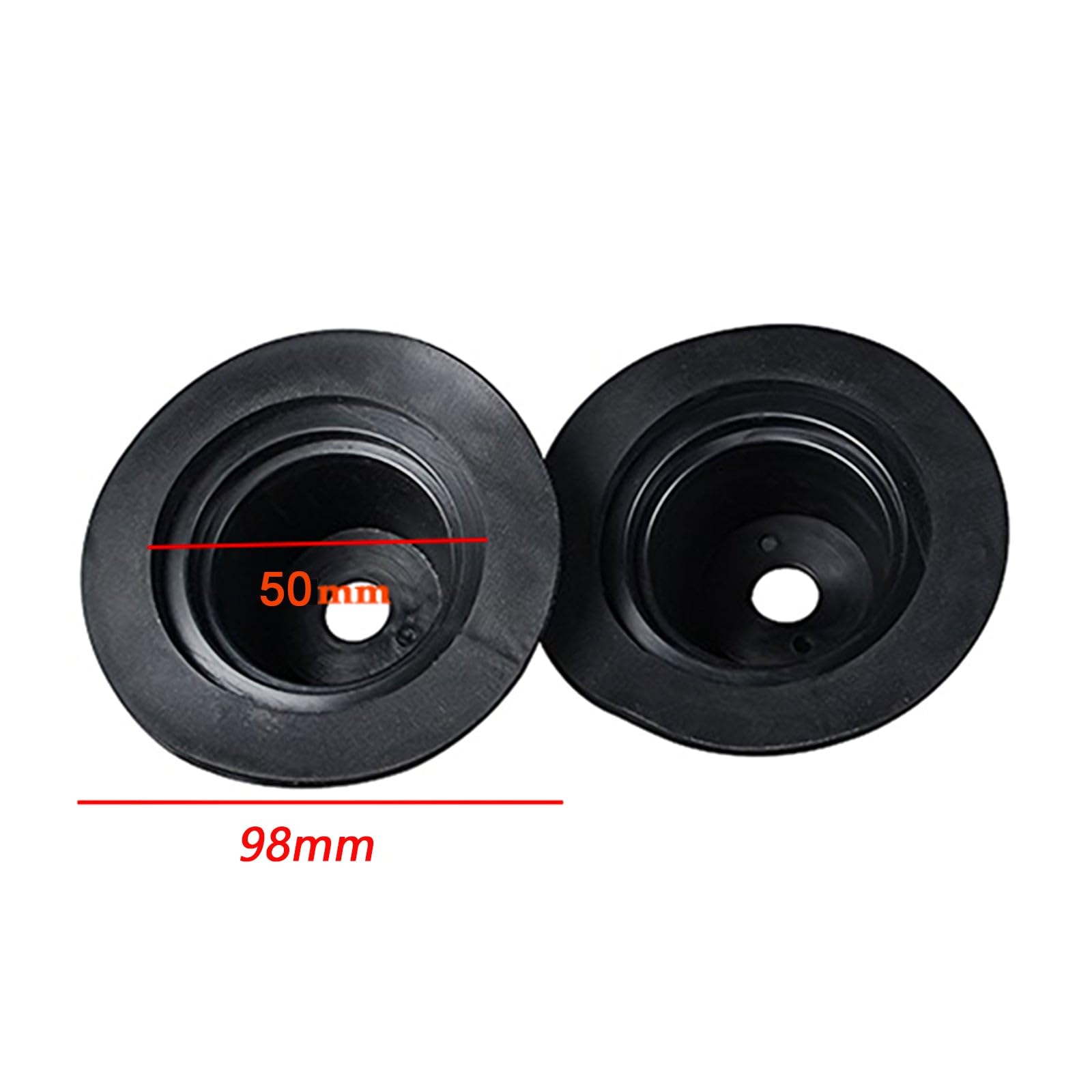 X Xotic Tech 50Mm Rubber Seal Light Housing Shell Cap Dustcover For Aftermarket Xenon Light Led Retrofit