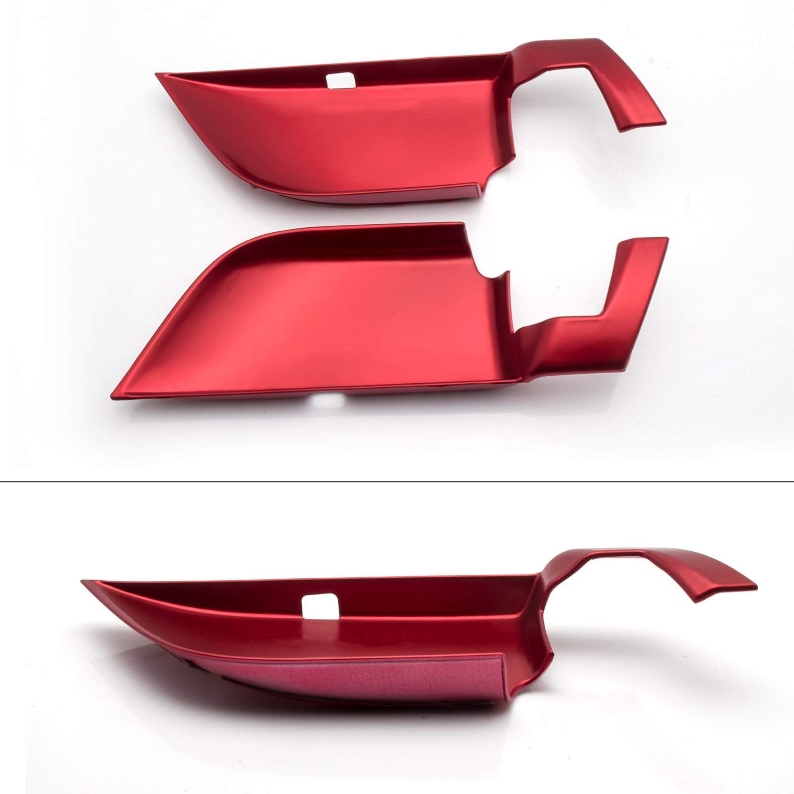 Xotic Tech Inner Door Handle Bowl Cover Trim, Sporty Red, Compatible With Honda Accord 10Th Gen 2018-2022