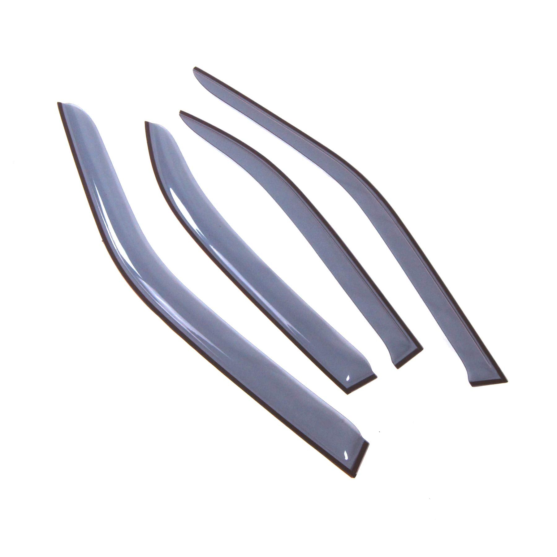 Car Window Rain Guard | Outside Mount Visors Auto Side Window Deflectors | Windows Visor Rain Shields Compatible with 1994-2000 