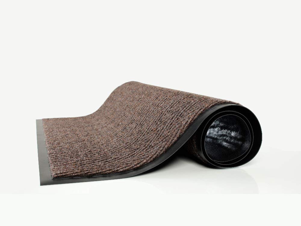 Guardian - 64040630Chev - 20508 Golden Series Chevron Indoor Wiper Floor Mat, Vinyl/Polypropylene, 4'X6', Charcoal
