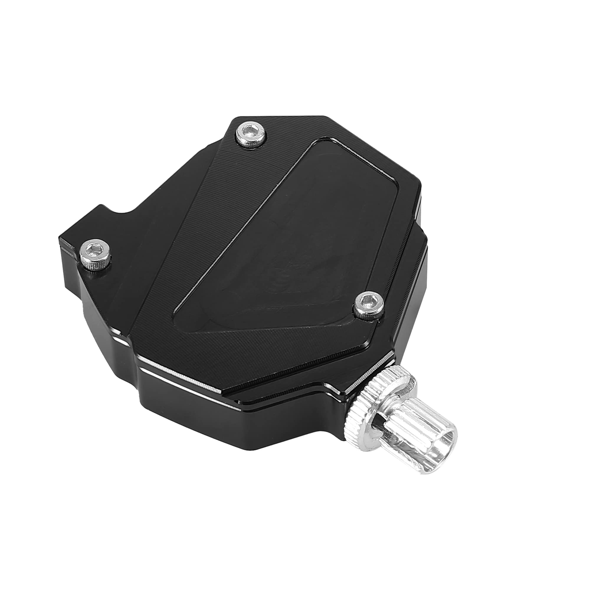 Motoforti Universal Motorcycles Stunt Clutch Easy Pull Cable Line Aluminum Alloy Clutch Economizer System Black