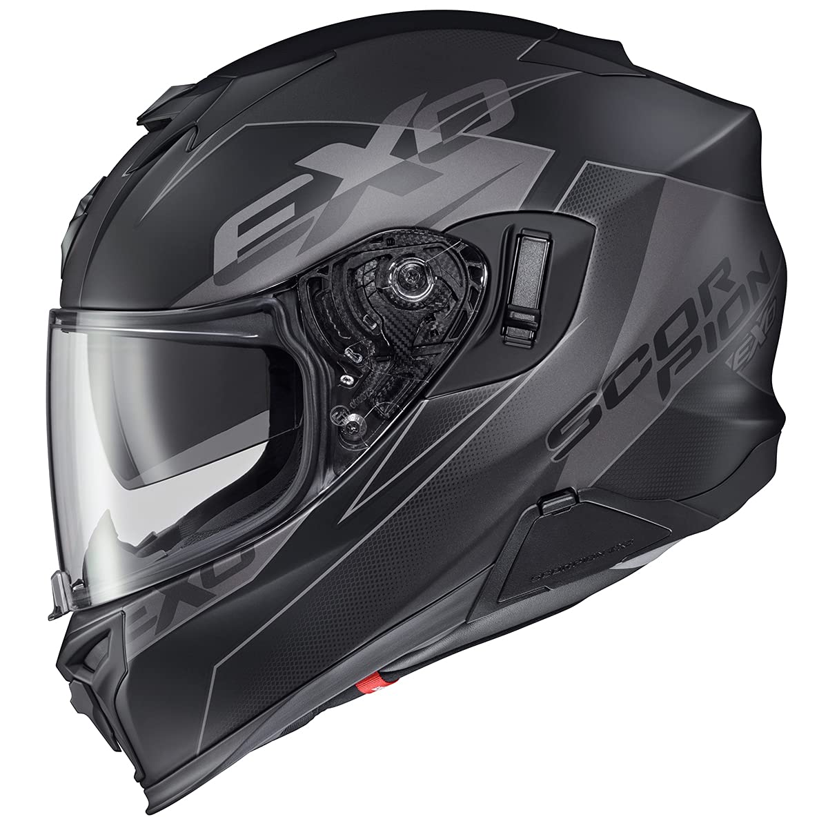 Scorpionexo T520 Full Face Dual Sport Motorcycle Helmet With Bluetooth Ready Speaker Pockets Dot Ece Factor (Phantom - X-Large)