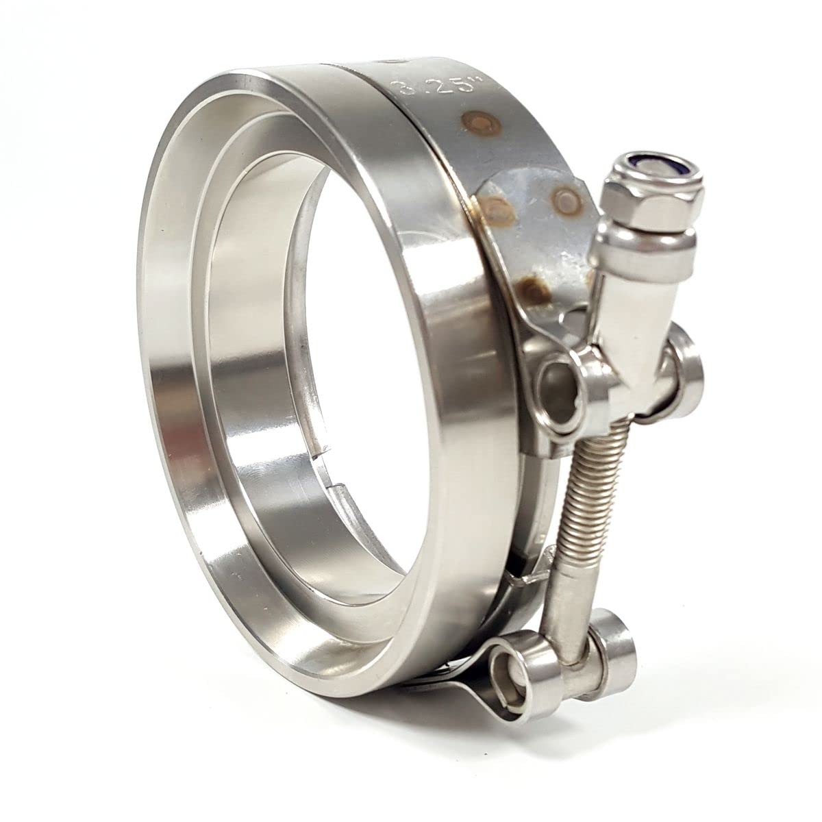 3.25'' Turbo Exhuast V-band Clamp Flange Kit For GT45 GT45R T304 Stainless Steel