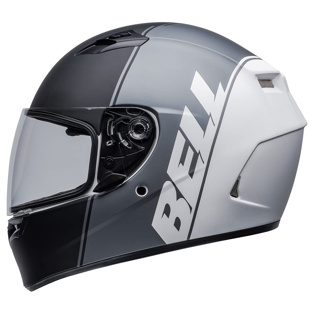 Bell Qualifier Full-Face Motorcycle Helmet (Ascent Matte Black/Gray - Small)