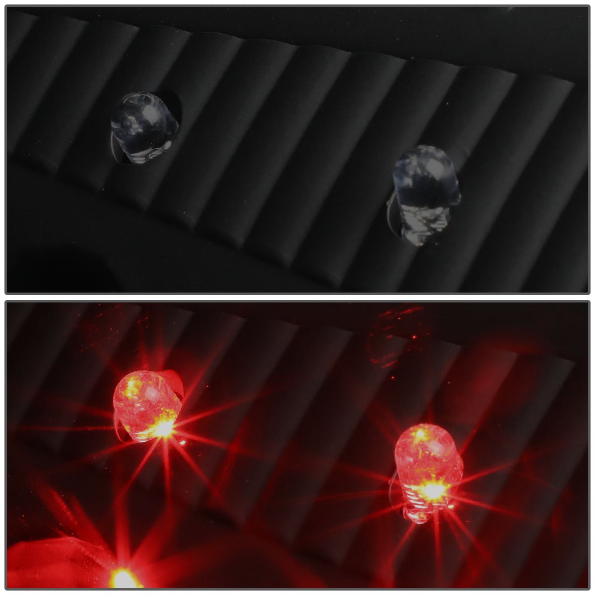 Dna Motoring Tl-Dram09-Led-3D-Bk-Sm Led 3D Tail Light Assembly Driver & Passenger Side [Compatible With 09-17 Dodge Ram 1500 250