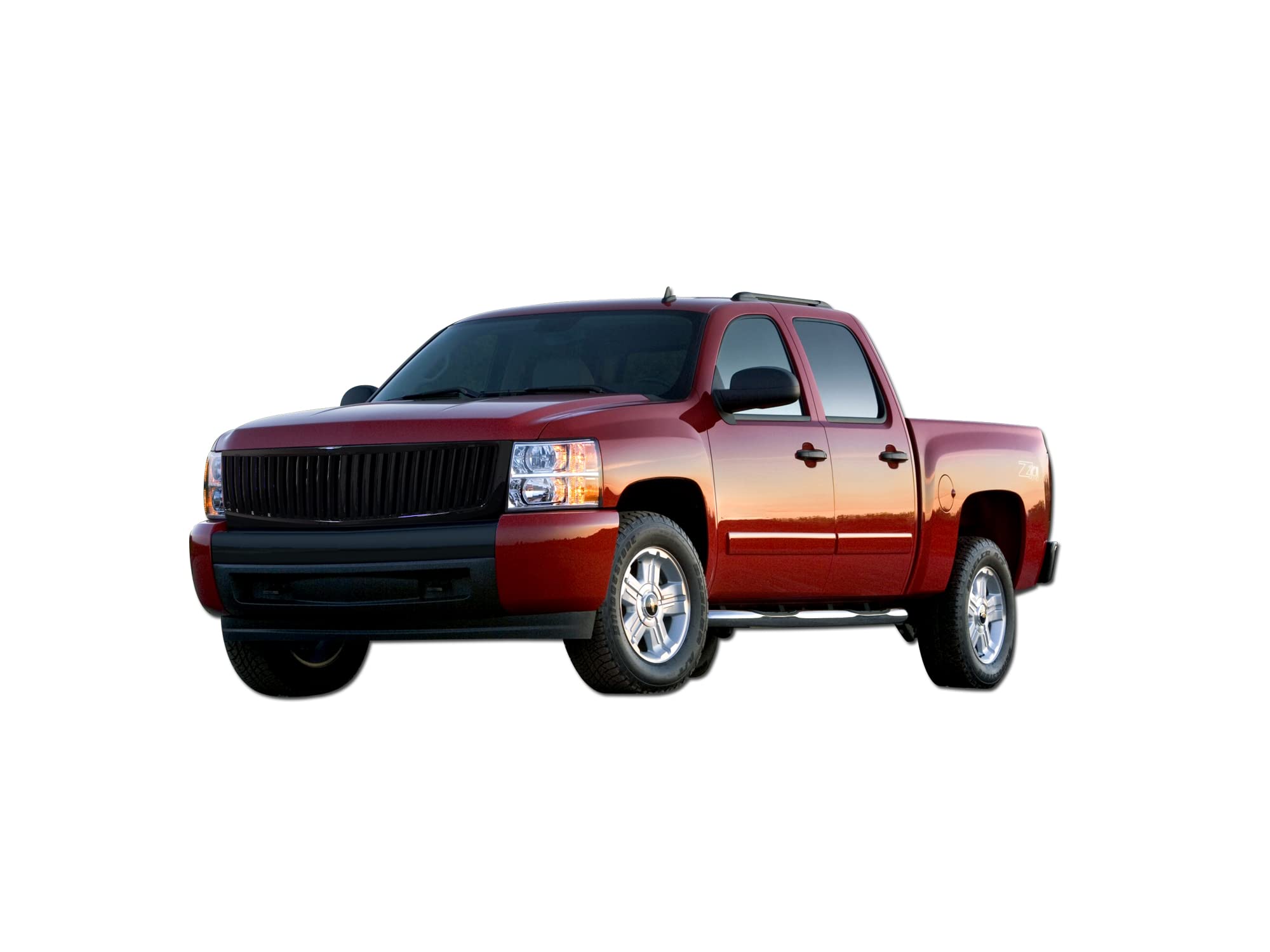 Armordillo 2007-2013 Chevy Silverado 1500 Vertical Grille Gloss Black