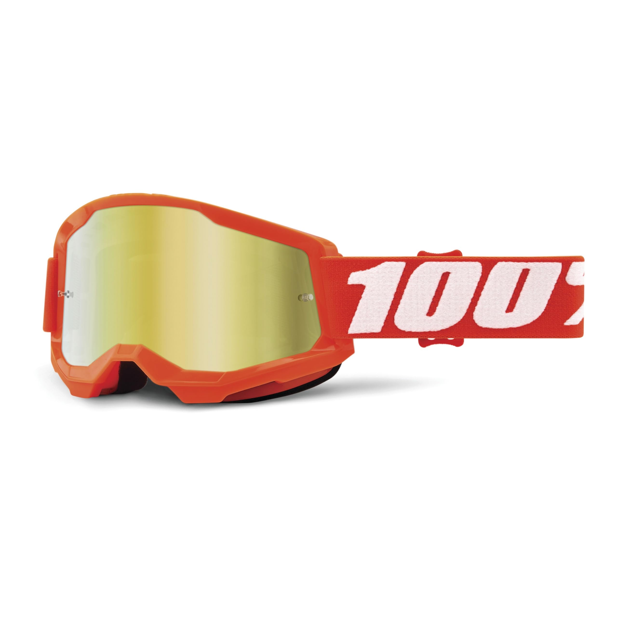 100% STRATA 2 Goggles  Sports Goggles for Motocross & Mountain Biking  Eyewear for Bike Riders  Motocross Goggles for Men  O