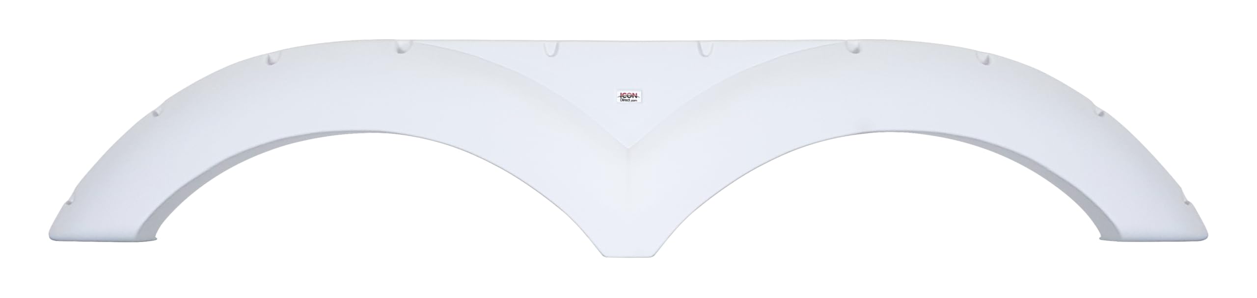 Icon 01690 Tandem Axle Fender Skirt Fs790 For Dutchmen - Polar White