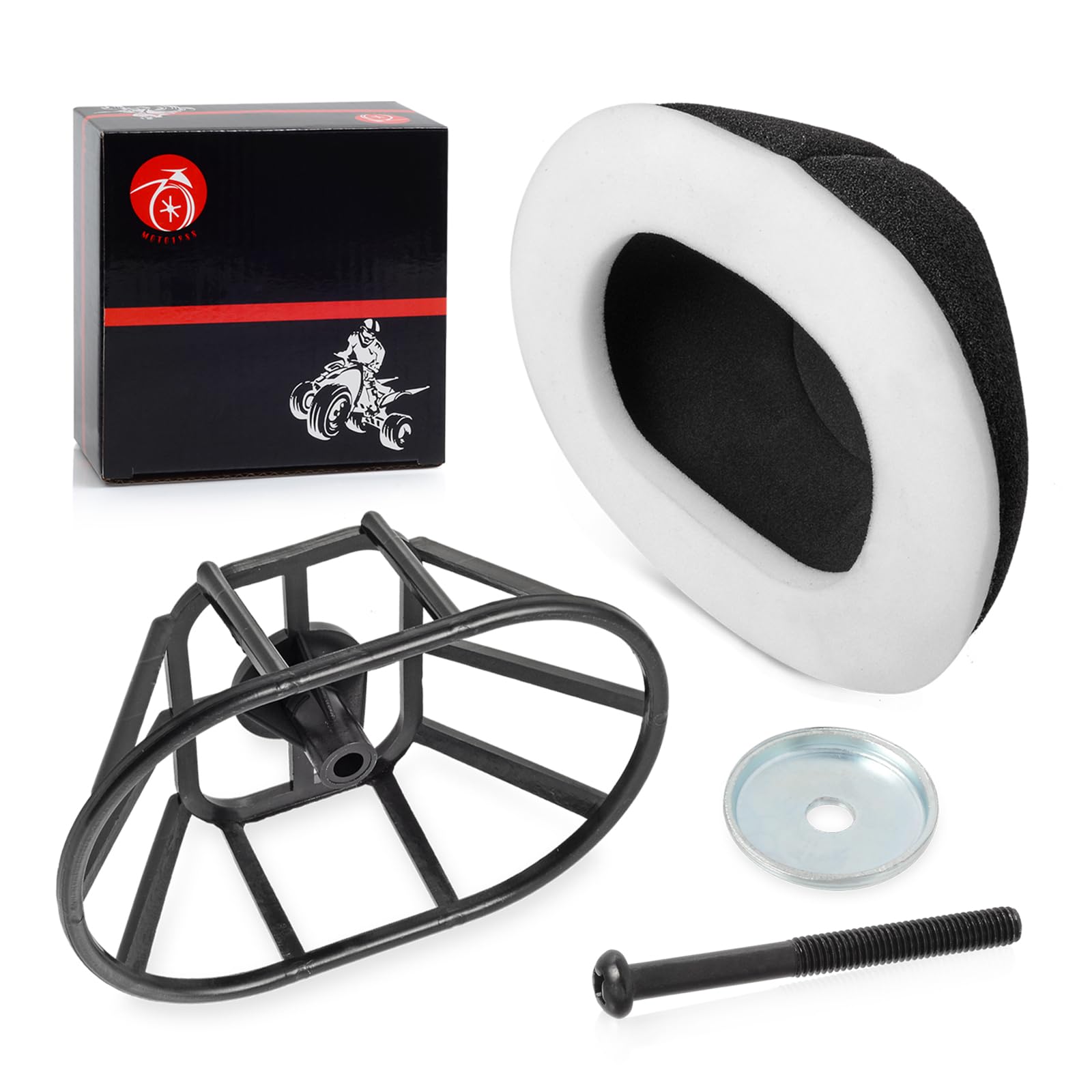 Air Filter Kit Cage Holder Intake Basket For Yamaha Blaster 200 Grizzly 125 Breeze 125 Yfa1 Raptor 125 250 2Xj-14458-00-00