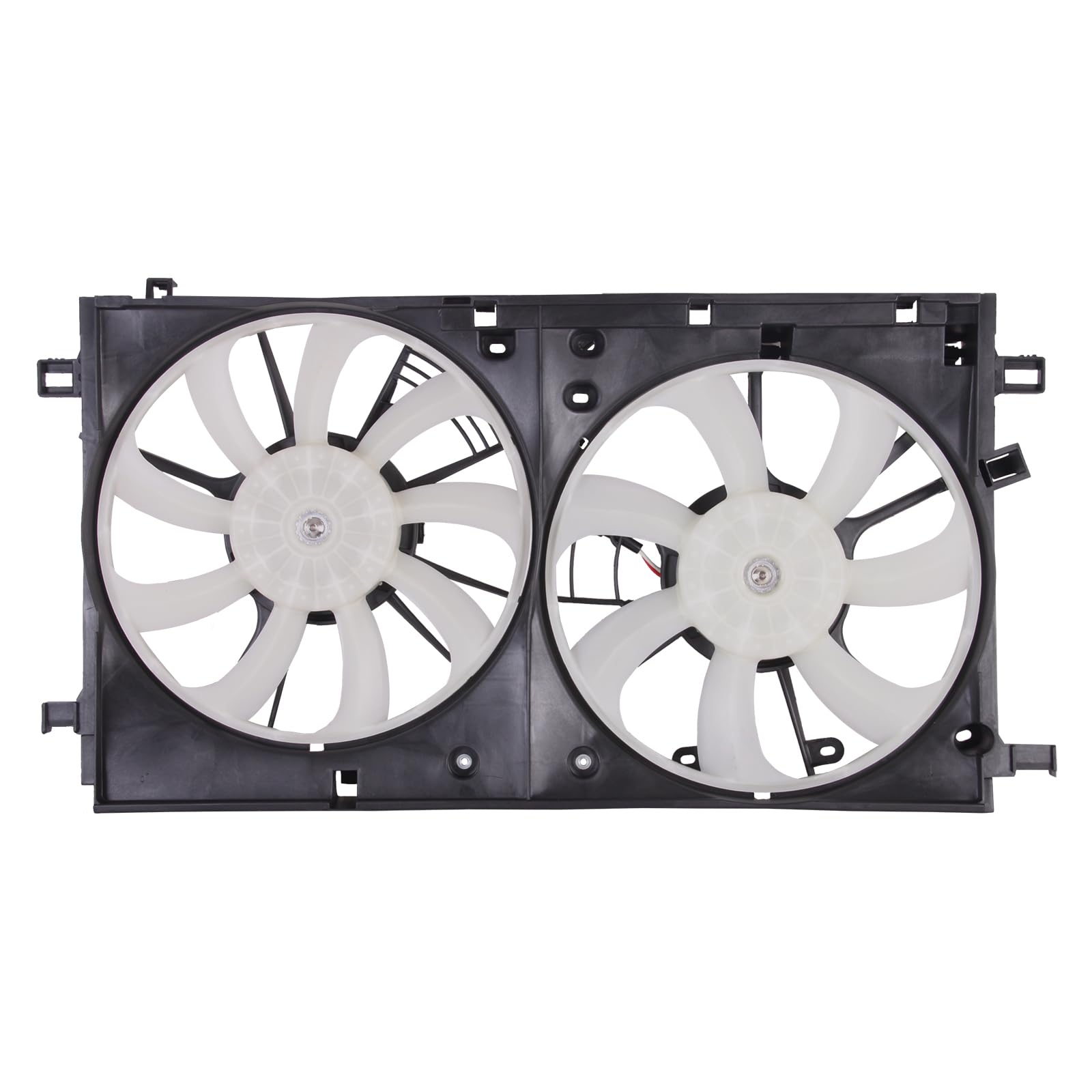TYG Upgraded Cooling Fan Assembly for 2016-2022 Toyota Prius L4/1.8 Hybrid | Racing-Level OE Replacement Engine Radiator for 167