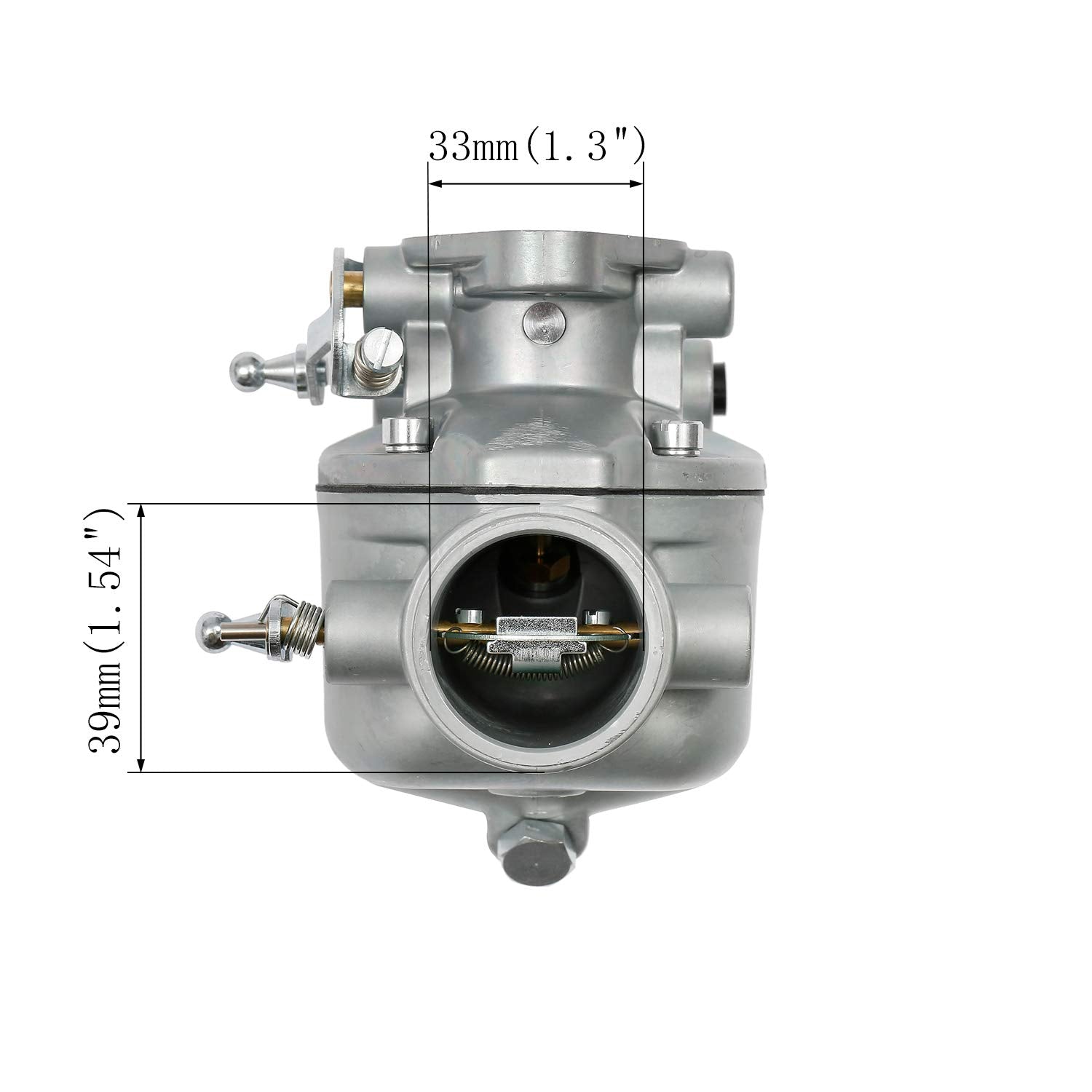 ATRACYPART Ford 8N Marvel Schebler Carburetor - Heavy-Duty Replacement for Ford Tractor 2N 9N (1939-1952) - Fits Models 8N